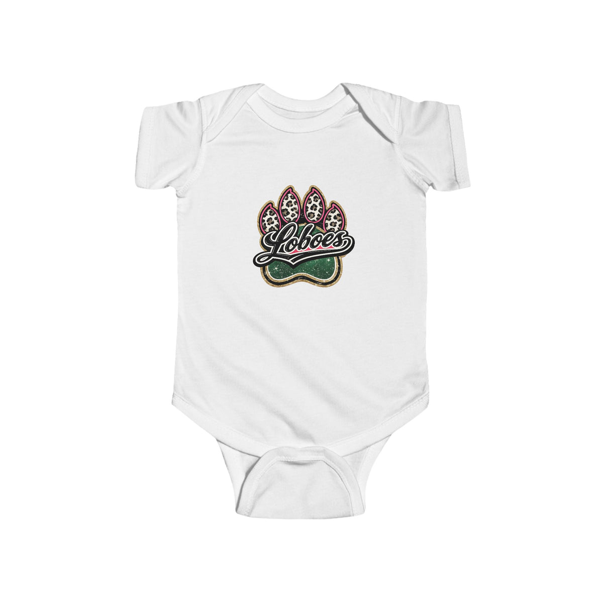 Lobos Team Mascot Baby Onesie