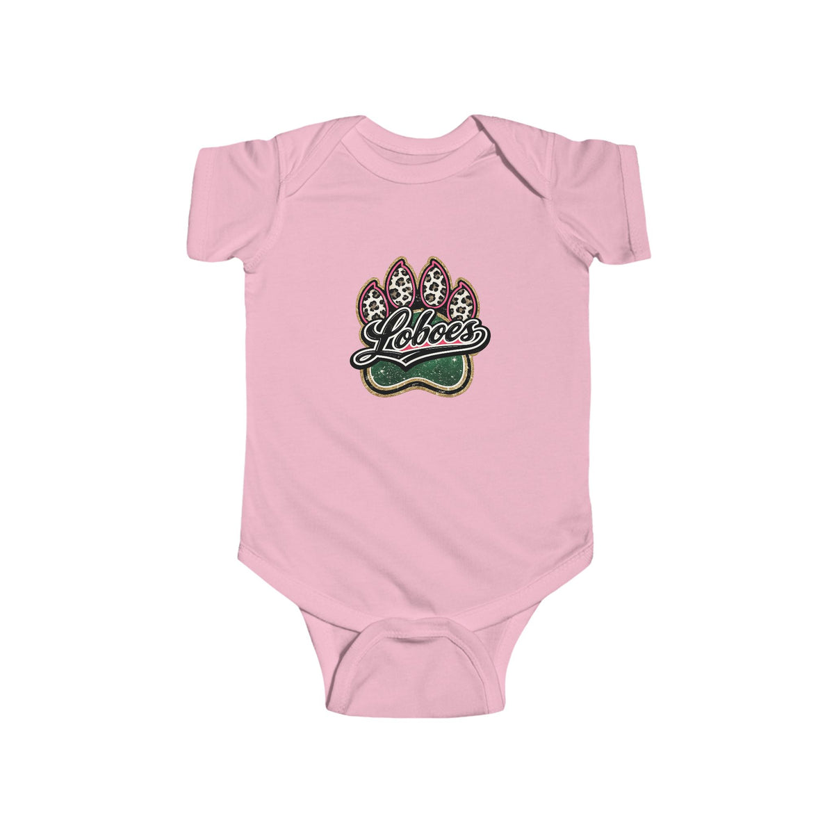 Lobos Team Mascot Baby Onesie