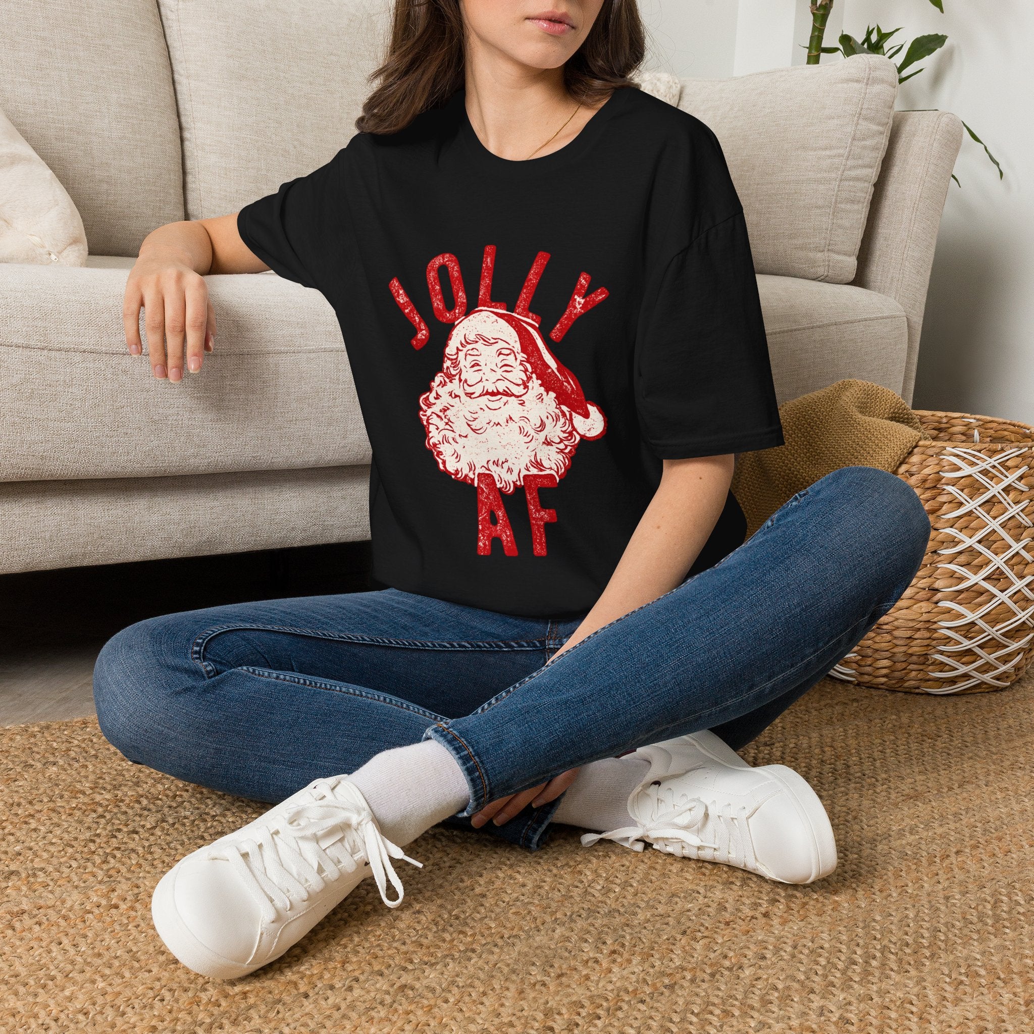 Jolly AF Santa T-Shirt