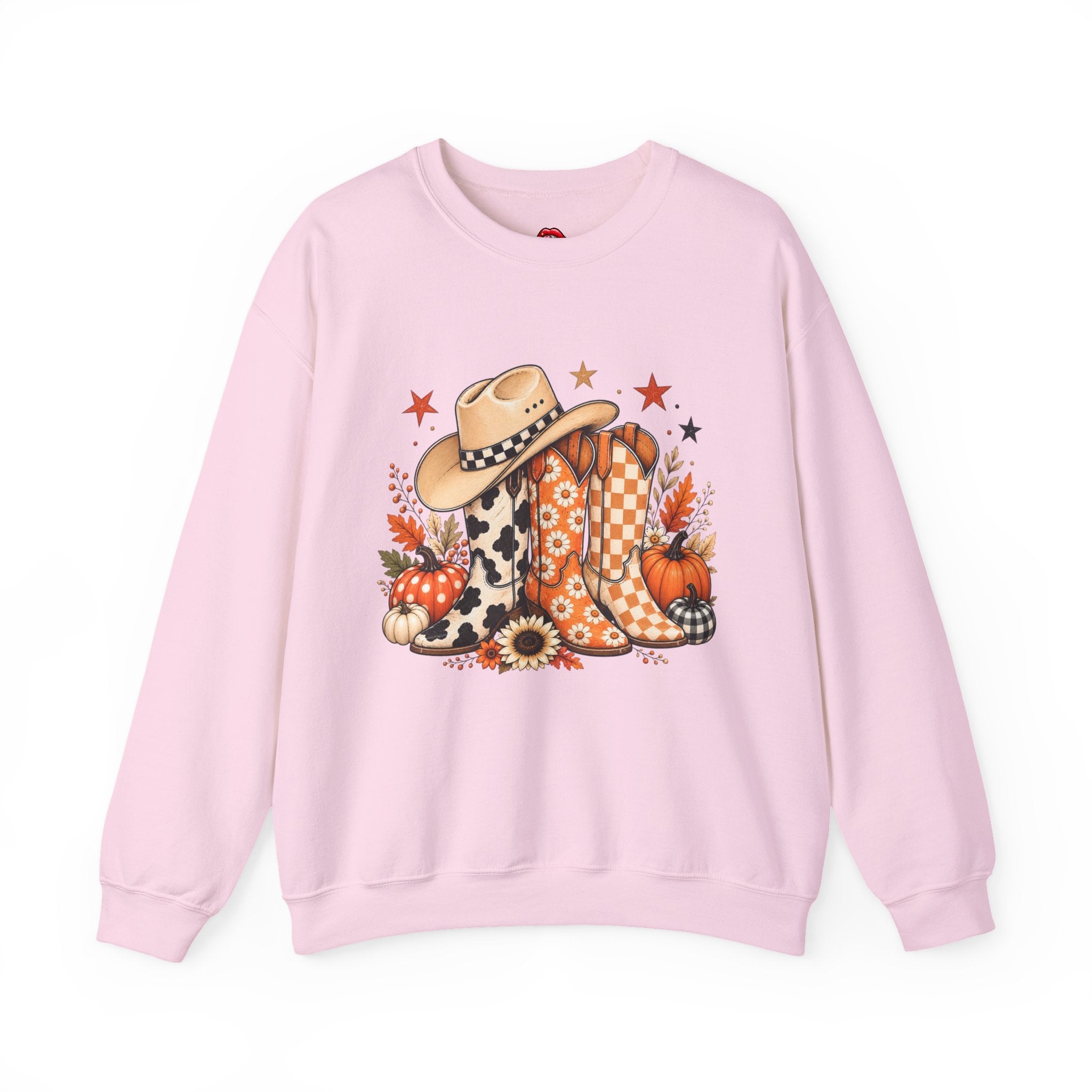 Cowboy Boots & Hat Fall Sweatshirt