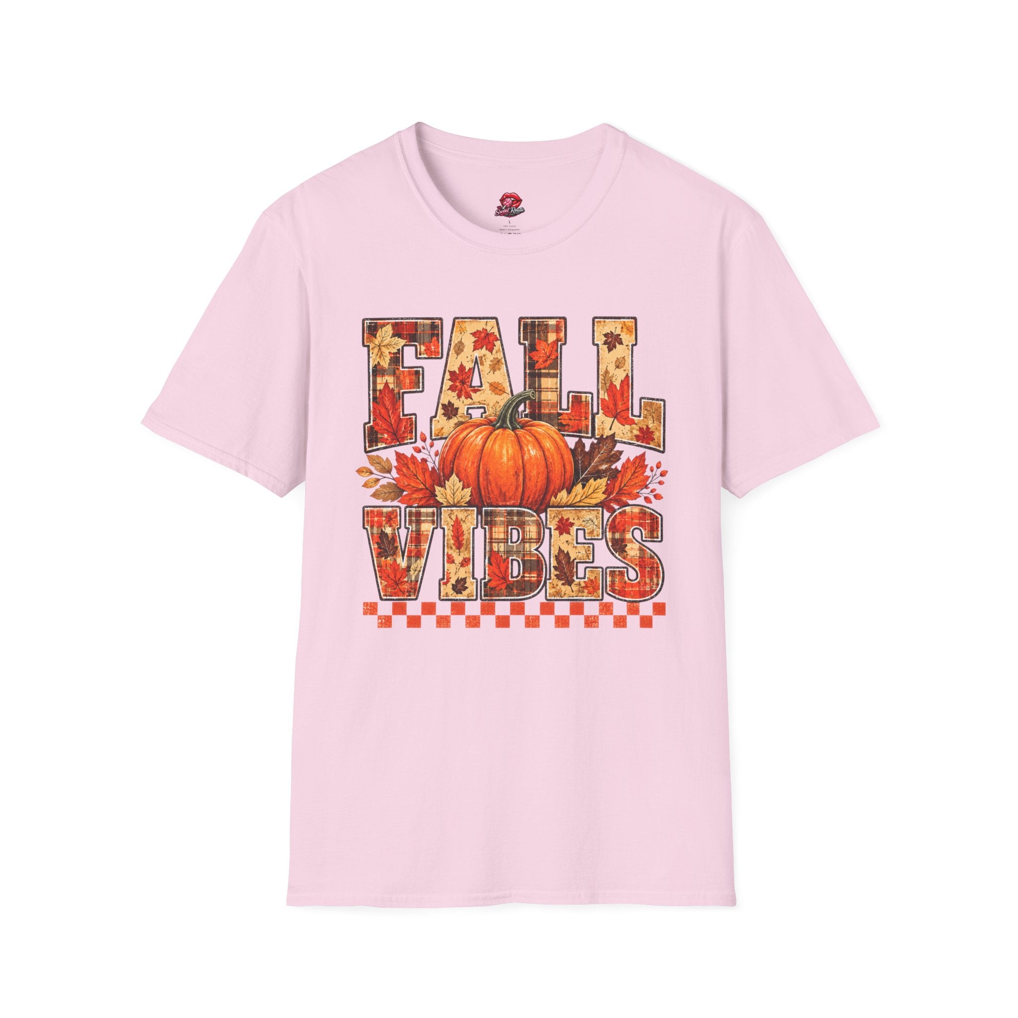 Pumpkin & Leaves Fall Vibes Tee