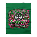 Monahans Loboes Football Sherpa Stadium Blanket
