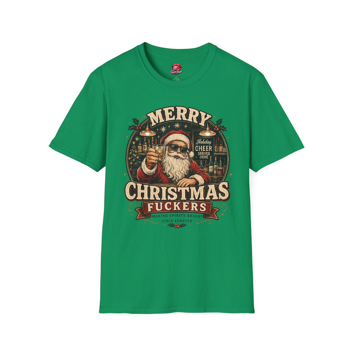 Merry Christmas Santa Illustration T-Shirt