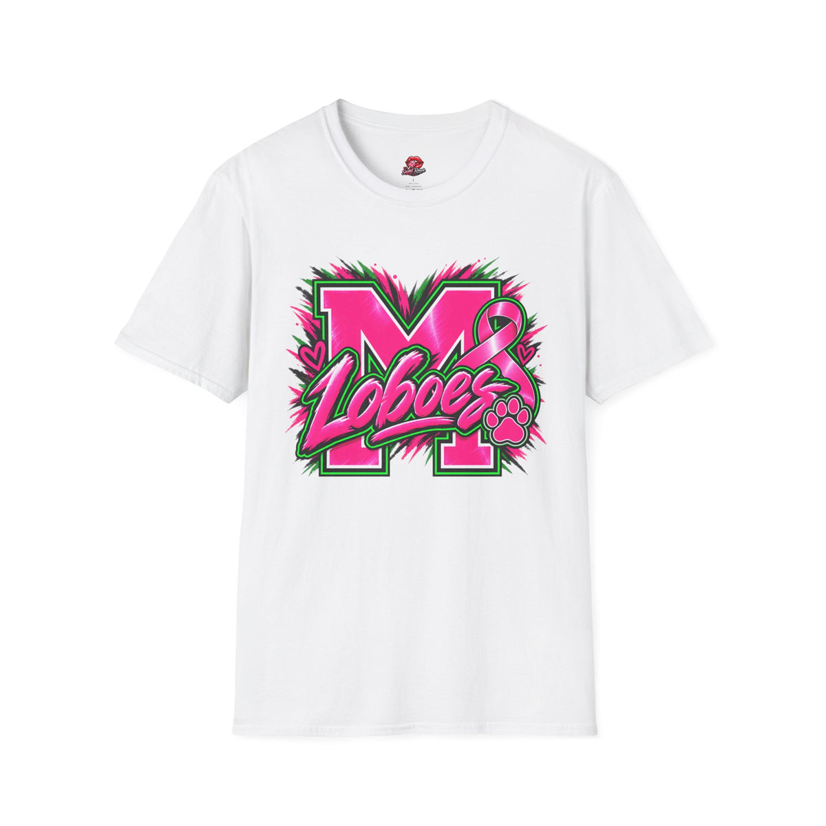 Pink & Green Loboes Tee