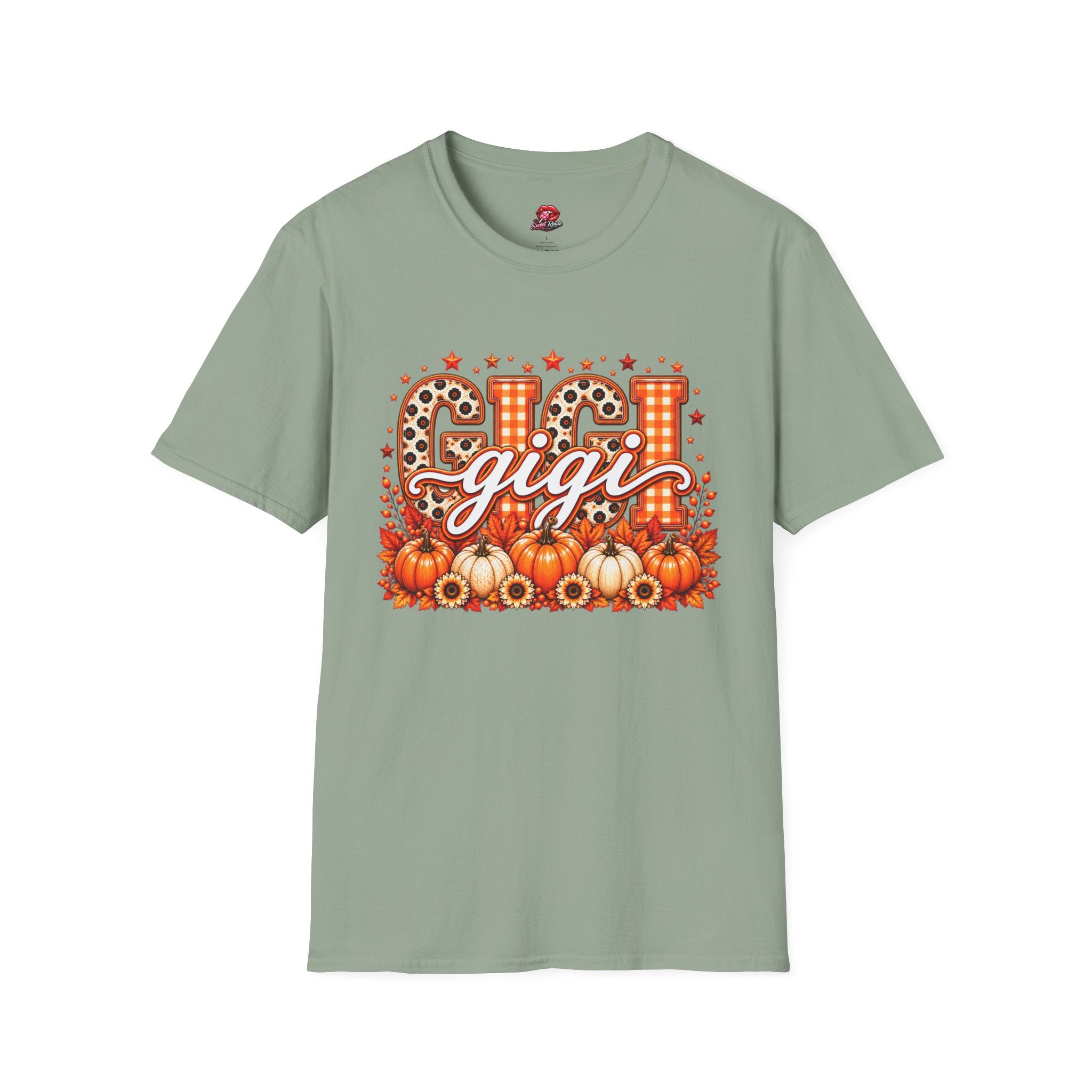 Gigi Fall Plaid & Leopard T‑Shirt
