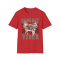 Leopard Bow Football Tee
