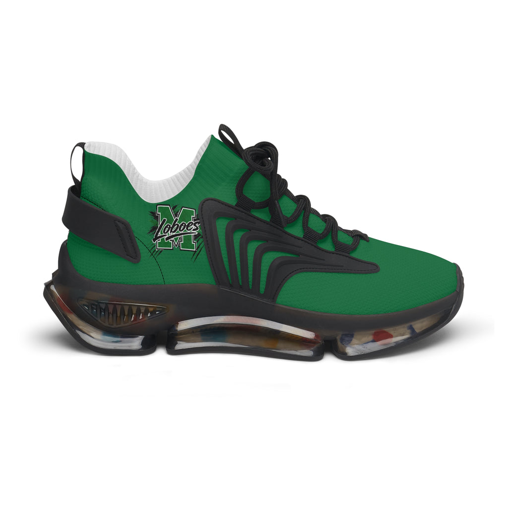 Women’s Sweet Route Green Mesh Lobo Sneakers