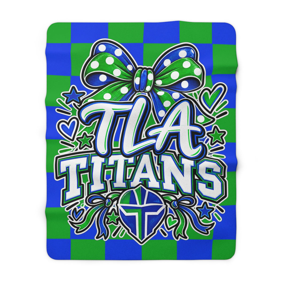 TLA Titans Sherpa Fleece Blanket