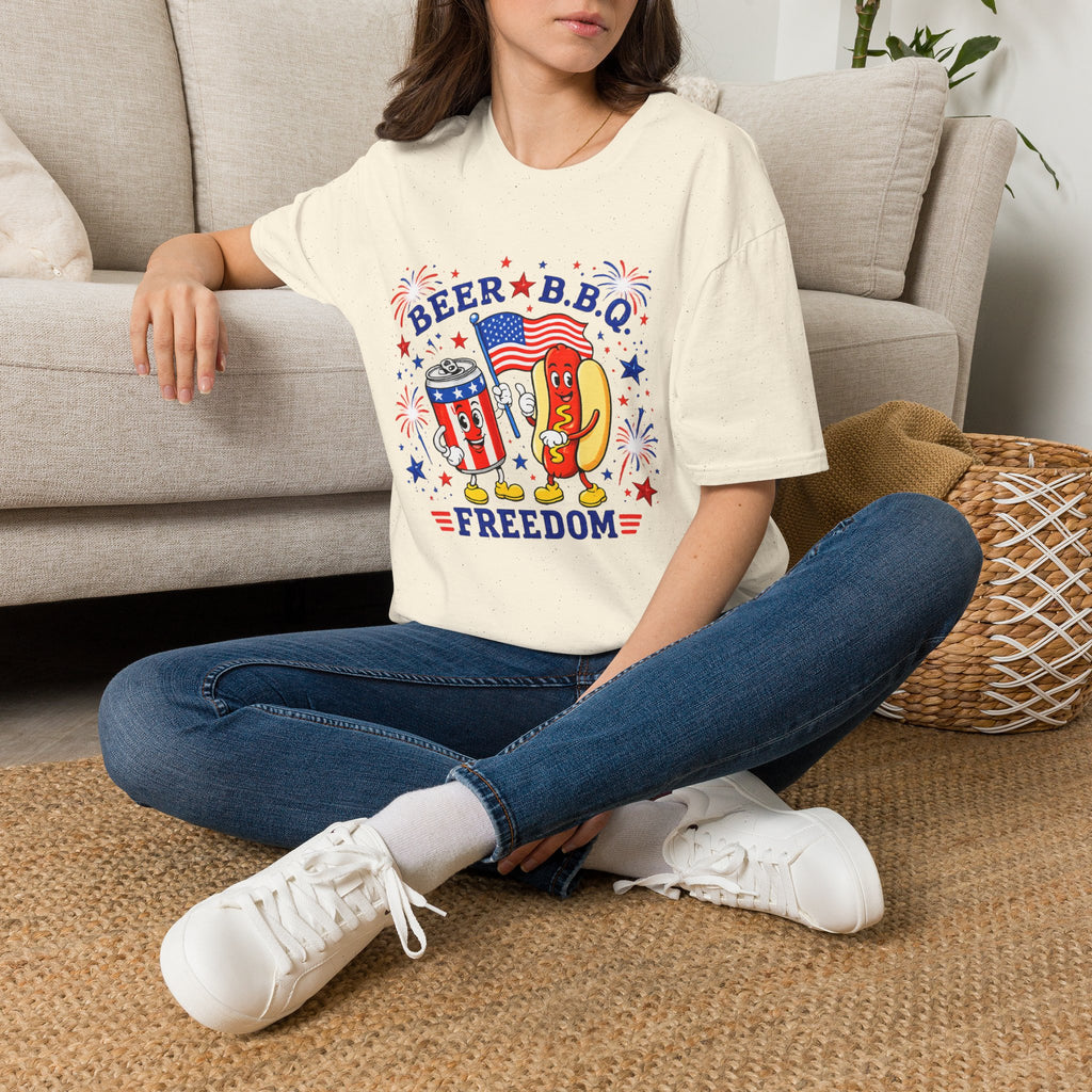 Beer BBQ and Freedom Tee