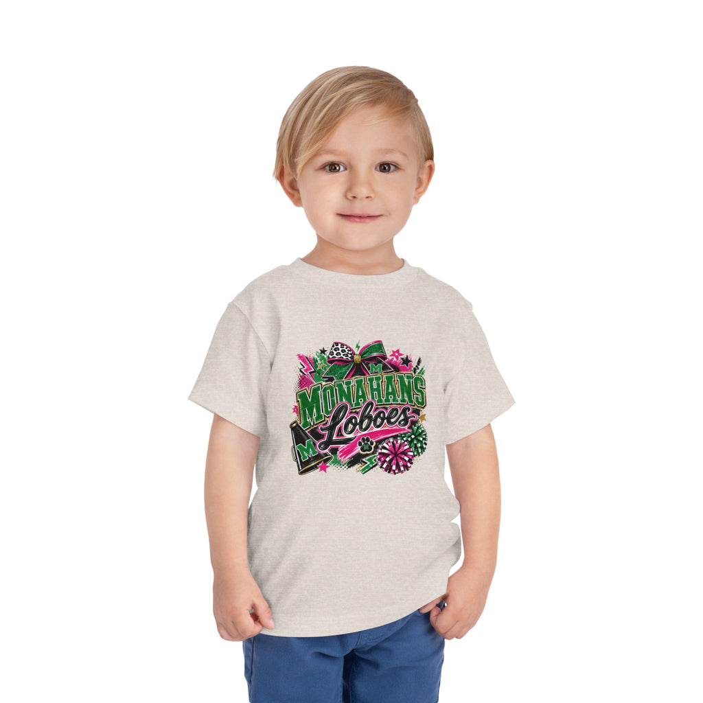 Monahans Loboes Toddler Cheer Tee