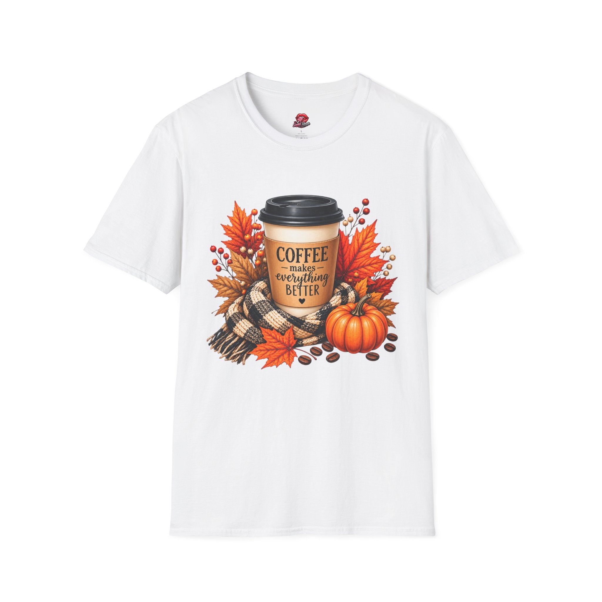 Coffee Makes Everything Better Fall T-Shirt