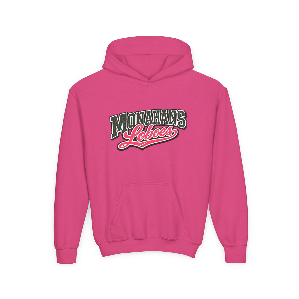 Monahans Loboes Youth Hoodie – Vintage School Spirit Pullover