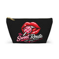 Sweet Route Logo Black Accessory Pouch