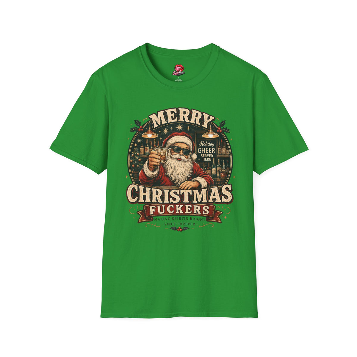 Merry Christmas Santa Illustration T-Shirt