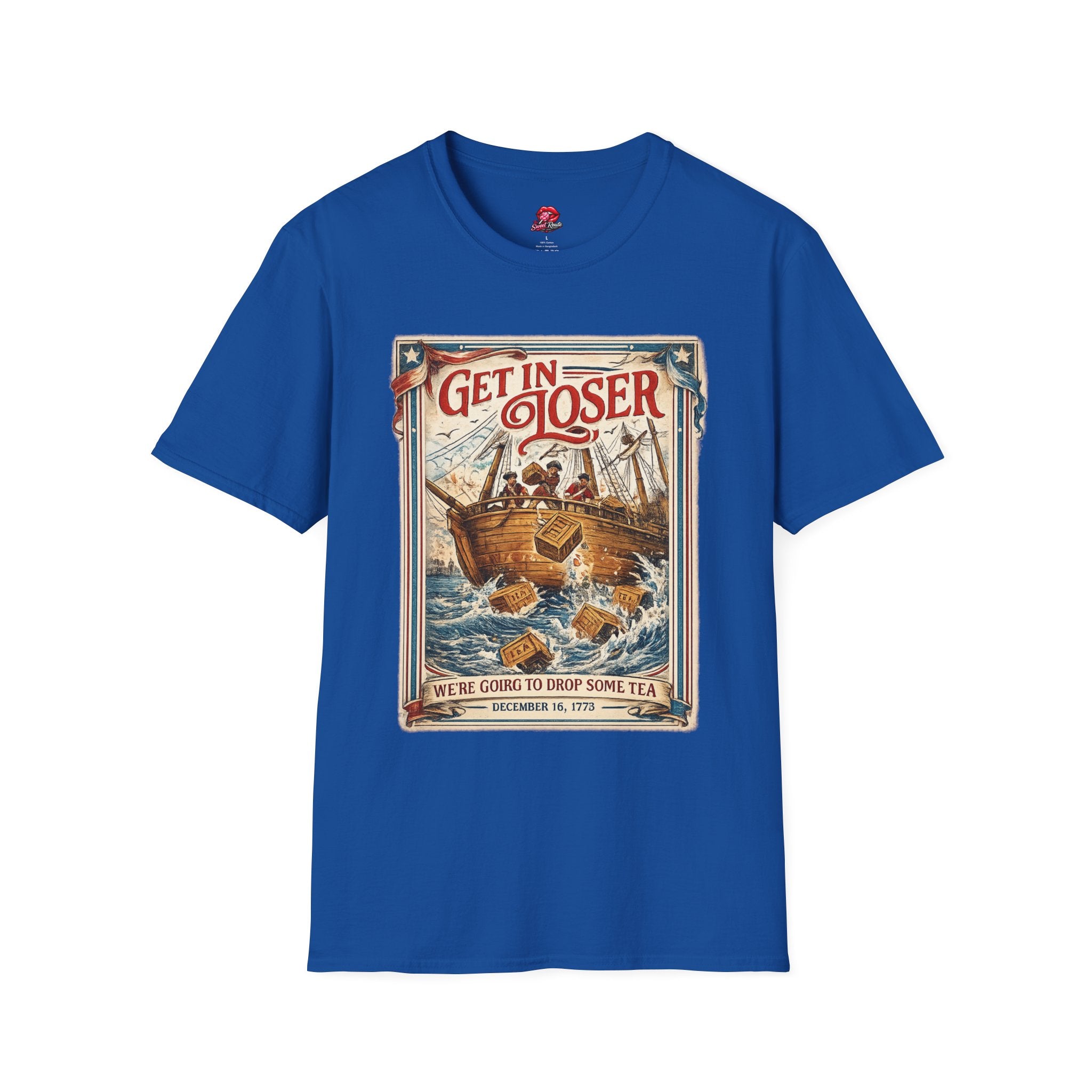 Get In Loser Vintage Sailboat T-Shirt