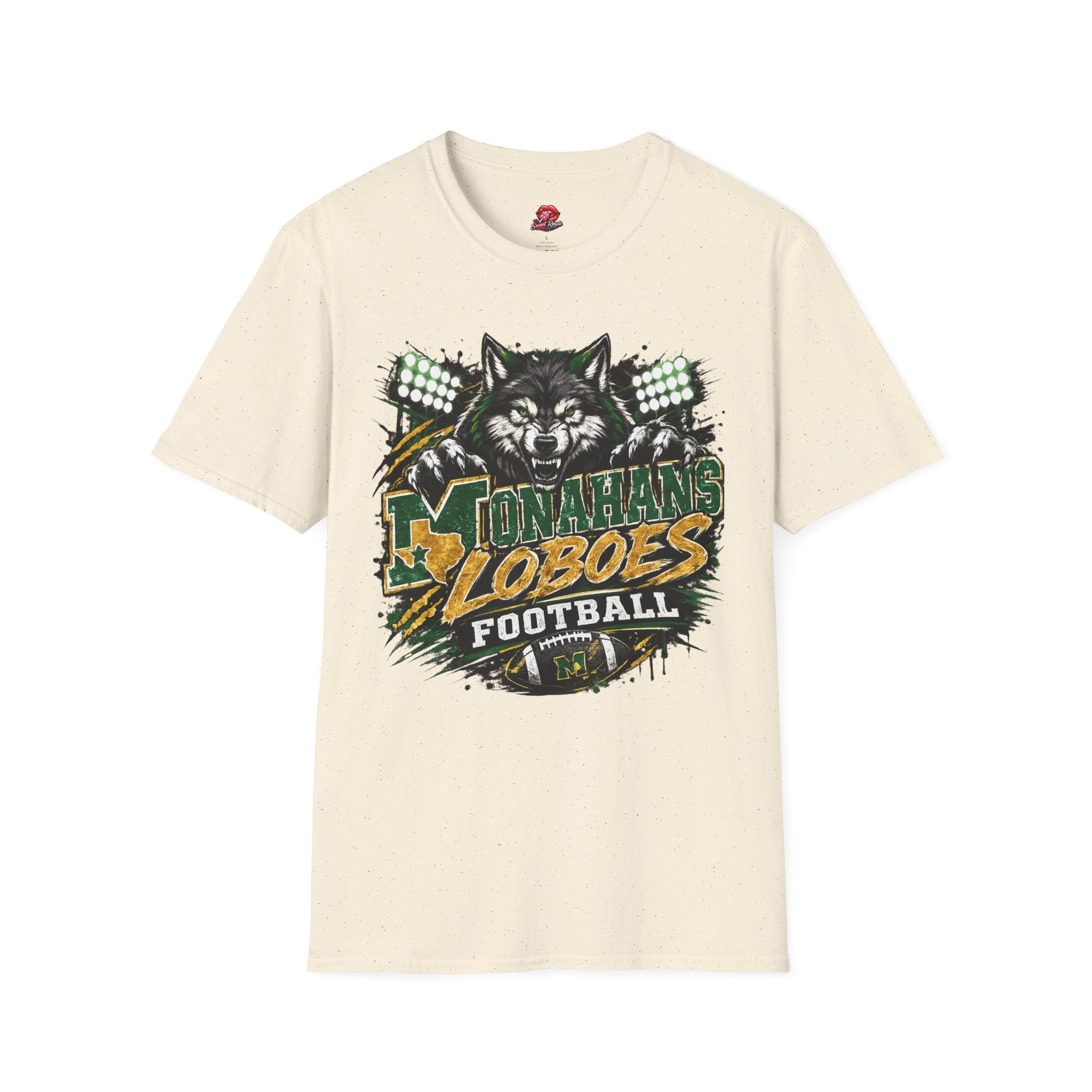 Monahans Loboes Football Tee