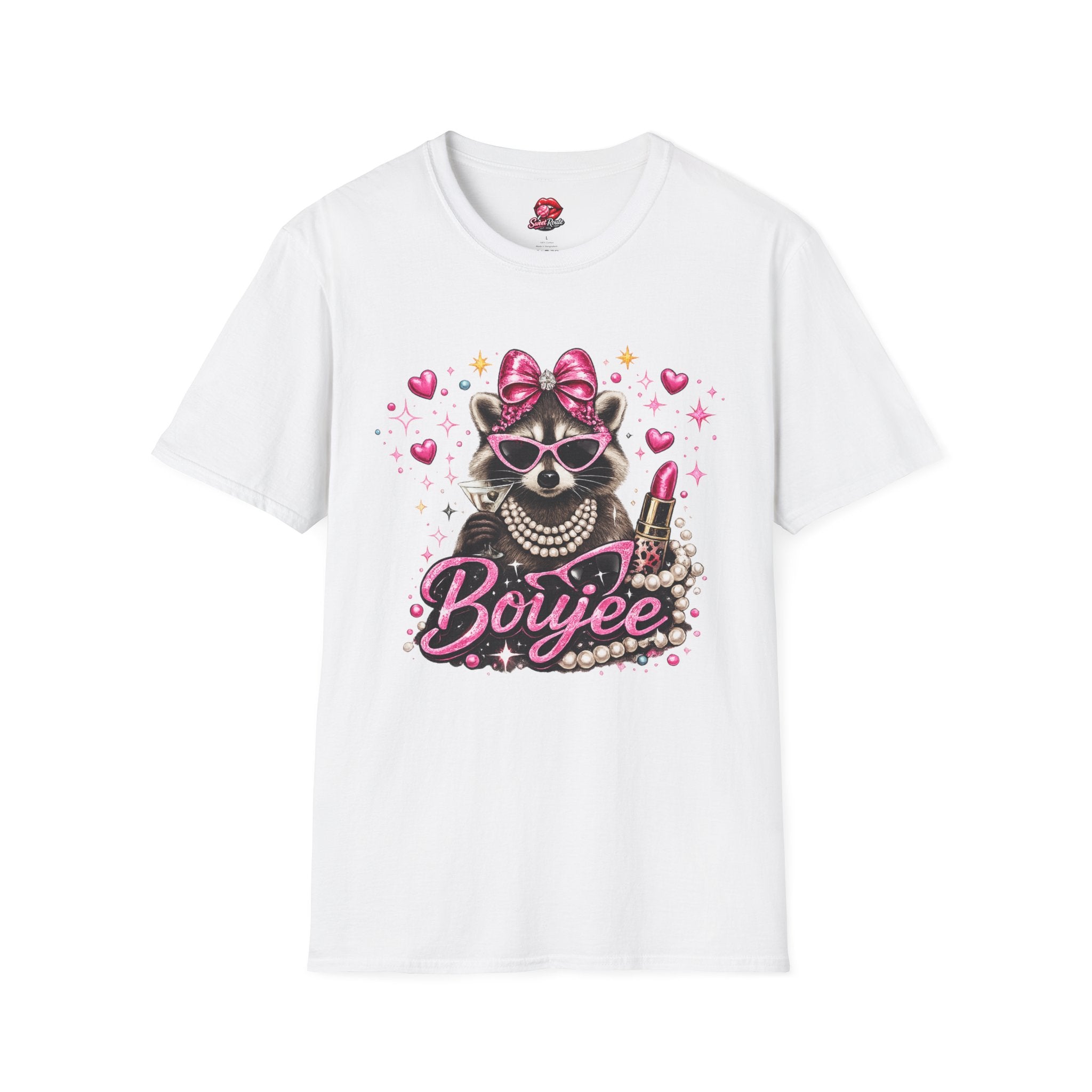 Boujee Raccoon Tee | T-Shirt