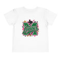 Toddler Tee Loboes Green & Pink Cheer Shirt