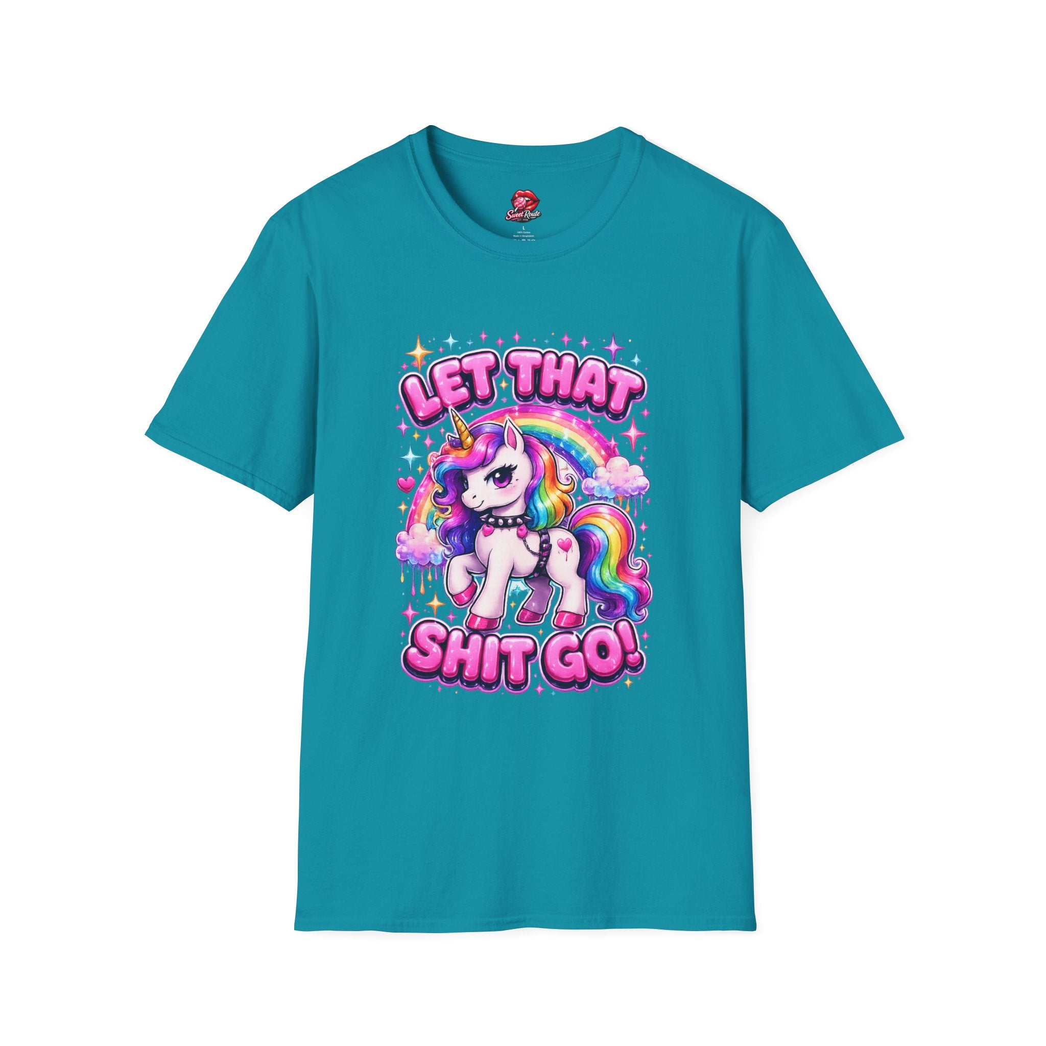 Let That Sh!t Go Unicorn T-Shirt