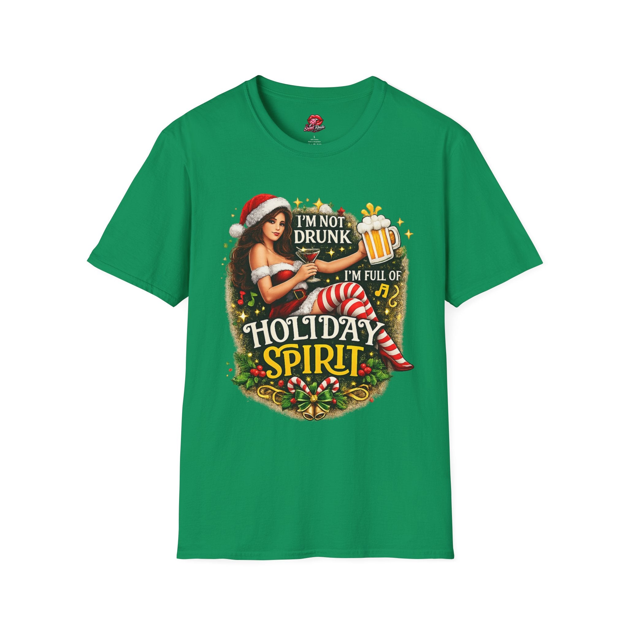 I'm Not Drunk I'm Full of Holiday Spirit T-Shirt