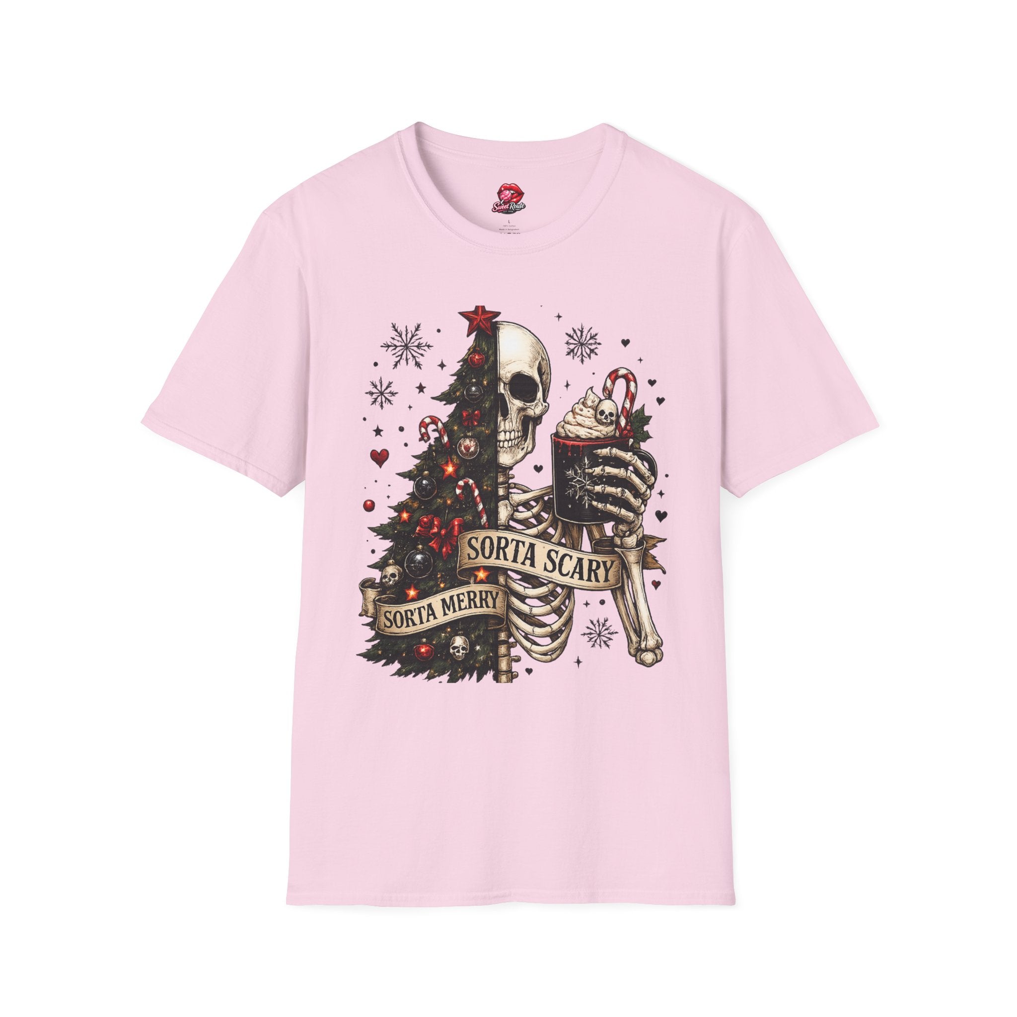 Skull Christmas Tree T-Shirt