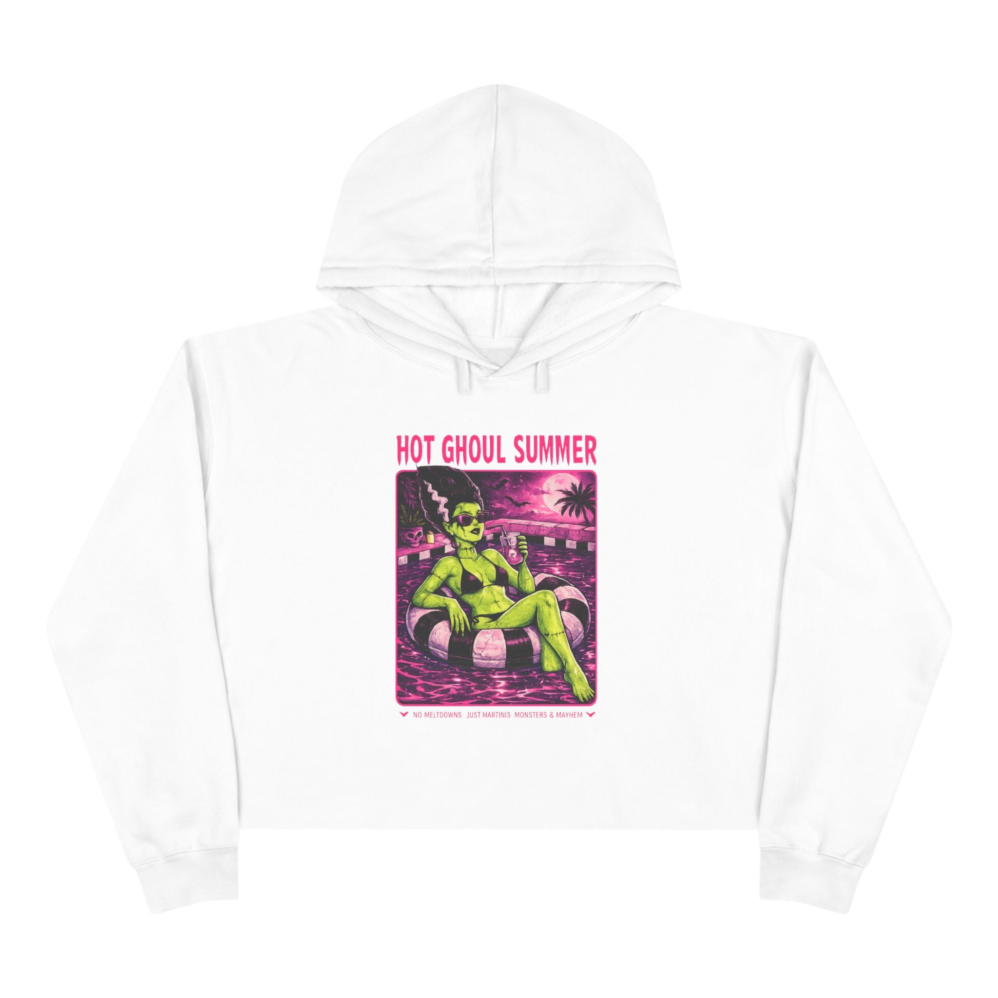 Hot Ghoul Summer Crop Hoodie