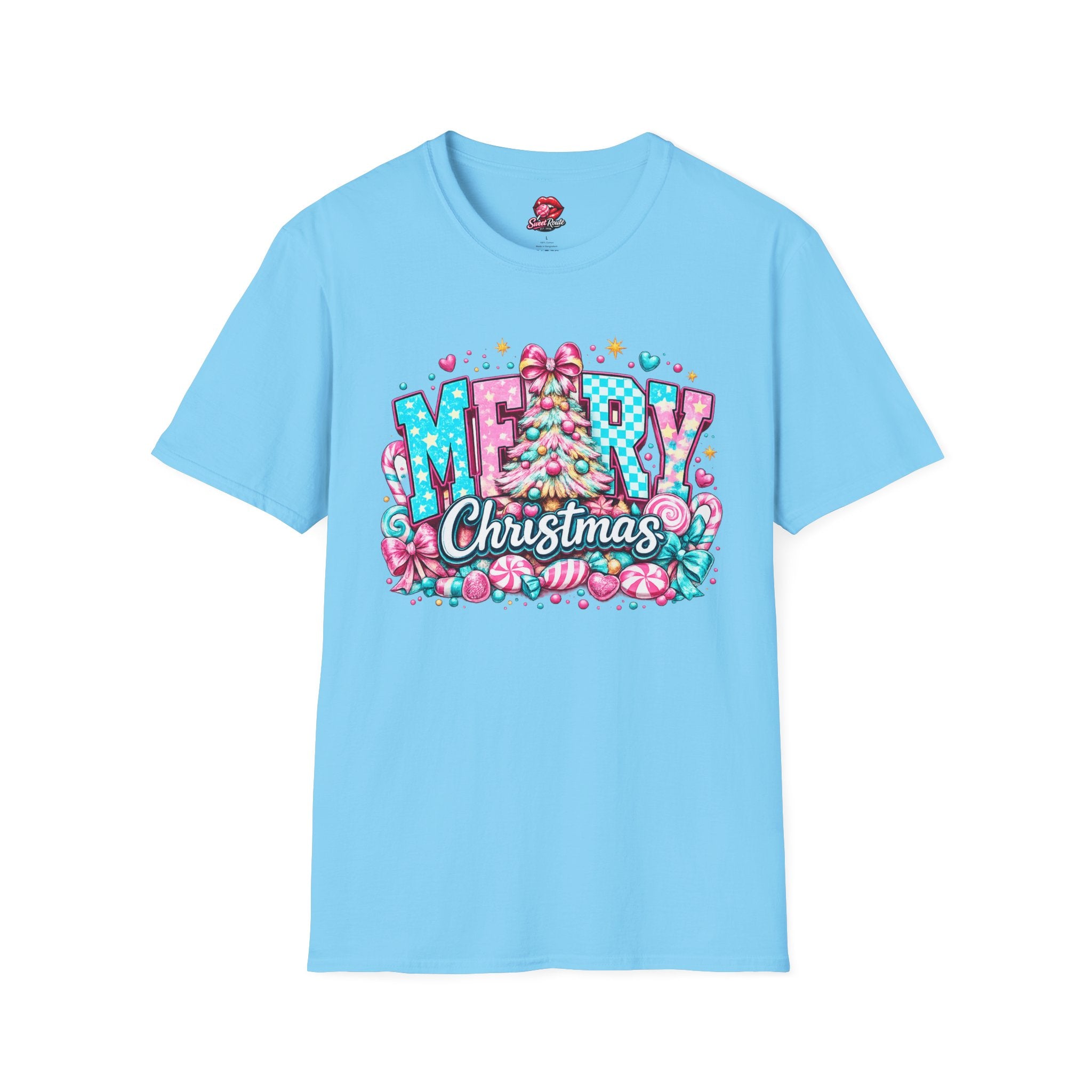 Merry Christmas candy tree T-Shirt
