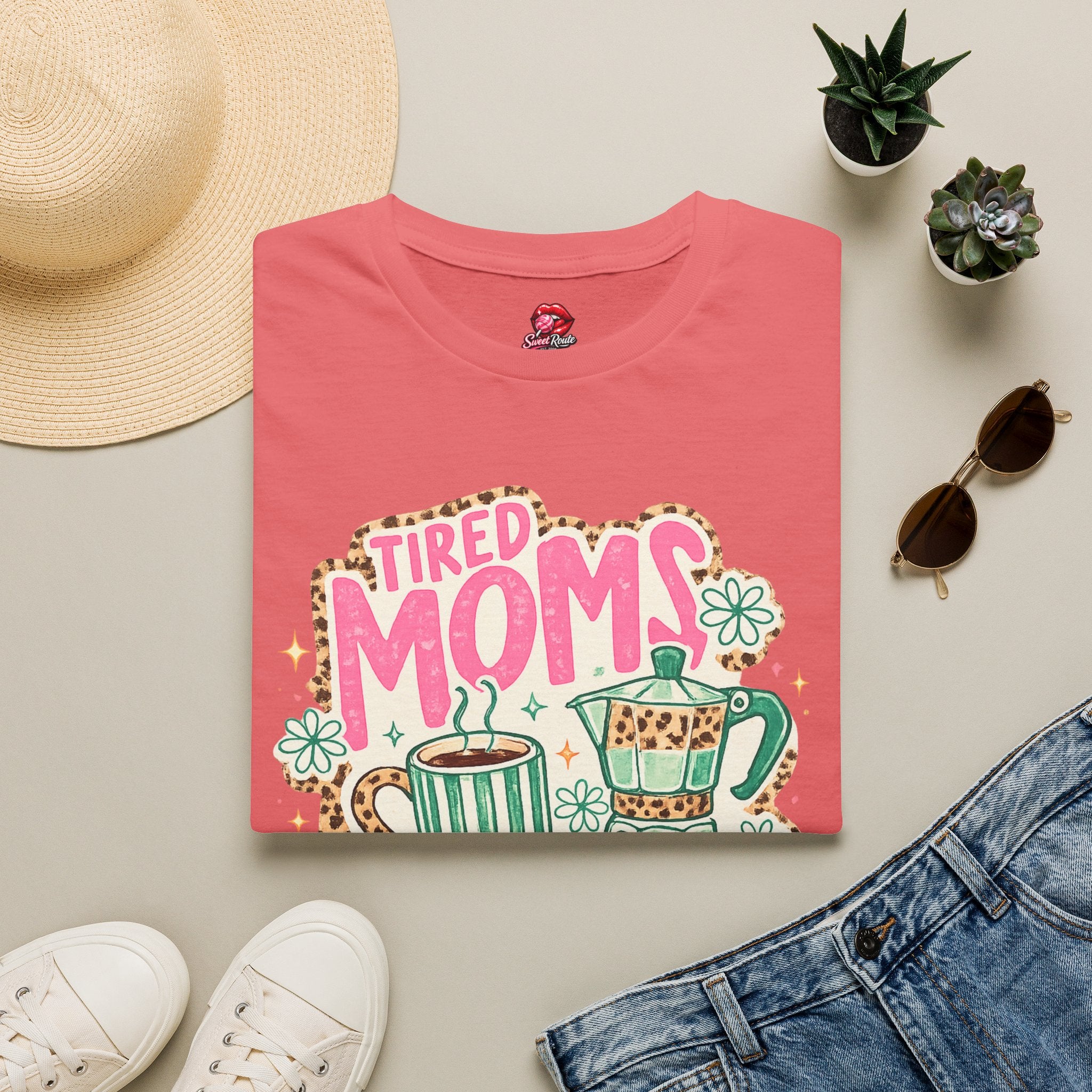 Tired Moms Coffee Club T-Shirt