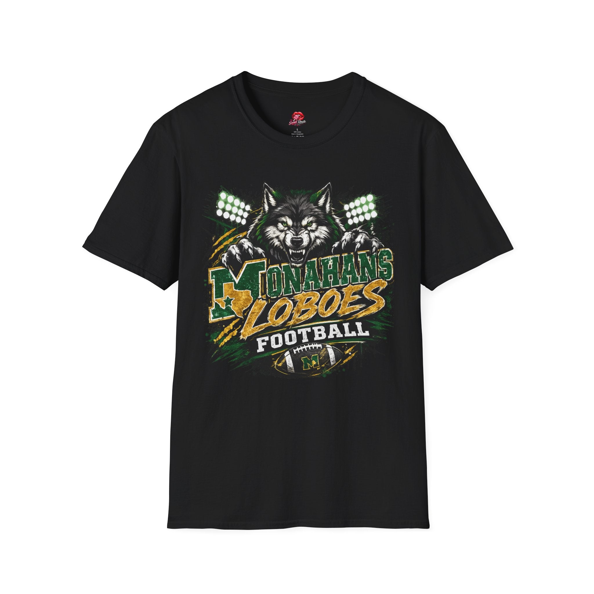Monahans Loboes Football Tee