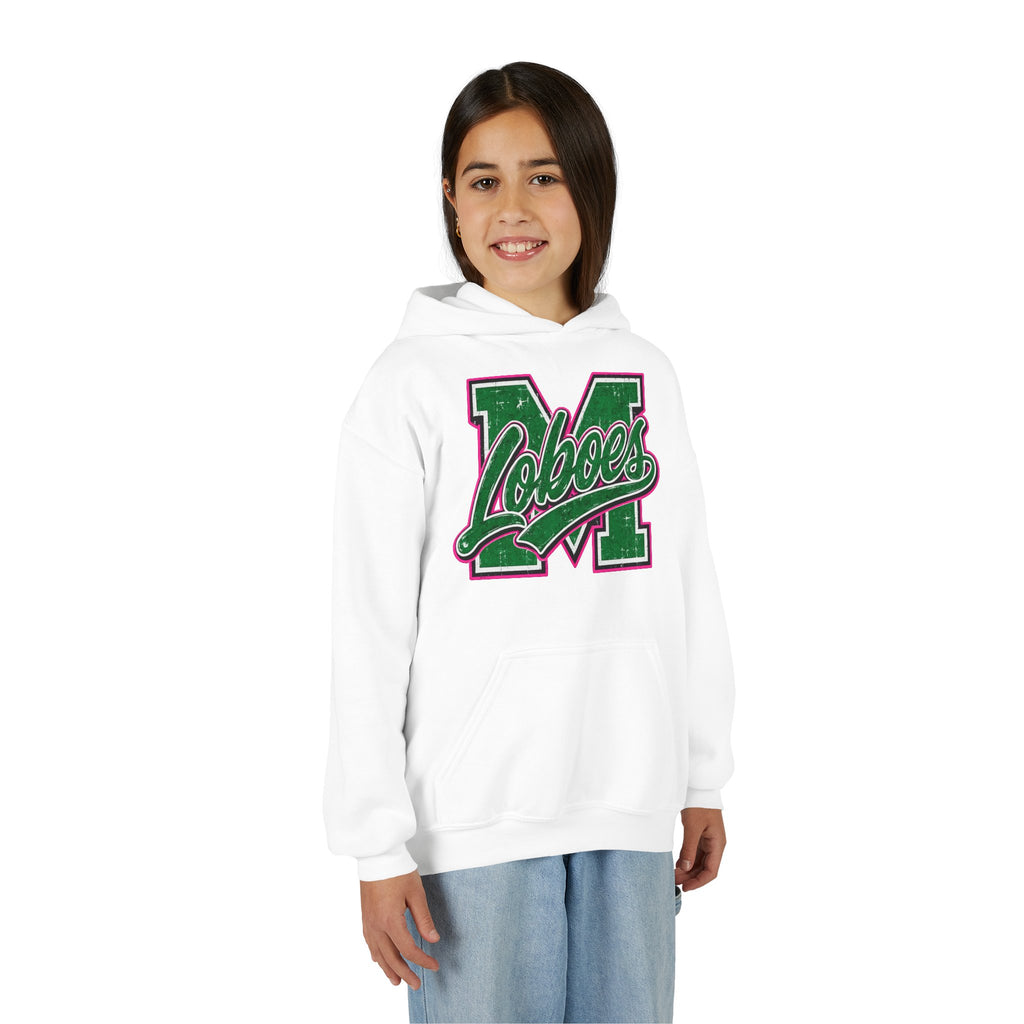 Youth Loboes M Logo Hoodie