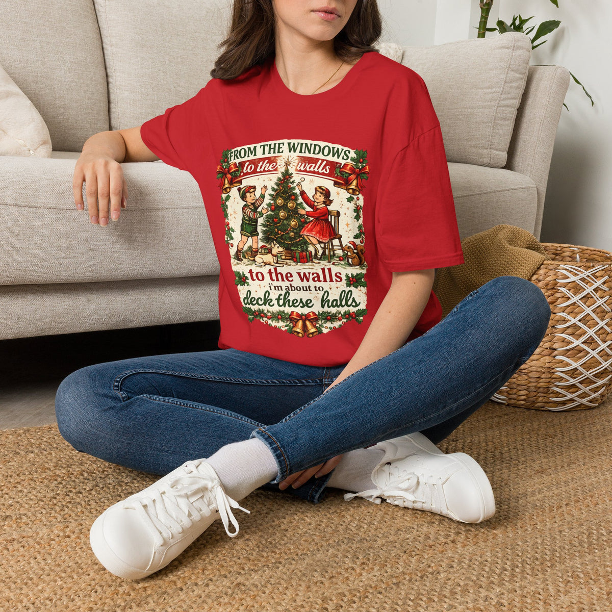 From the Windows to the Walls Christmas T-Shirt