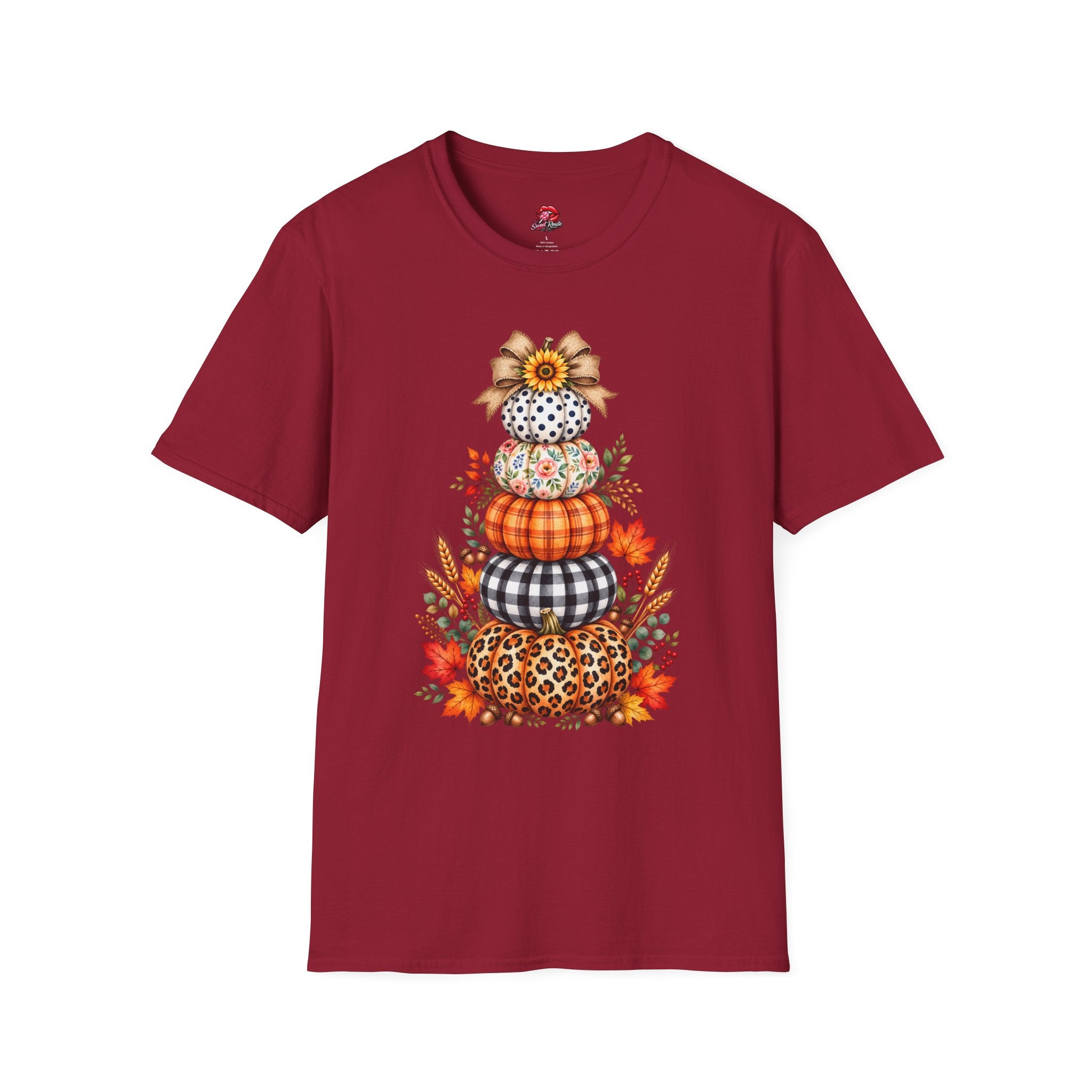Fall Pumpkin Stack T-Shirt