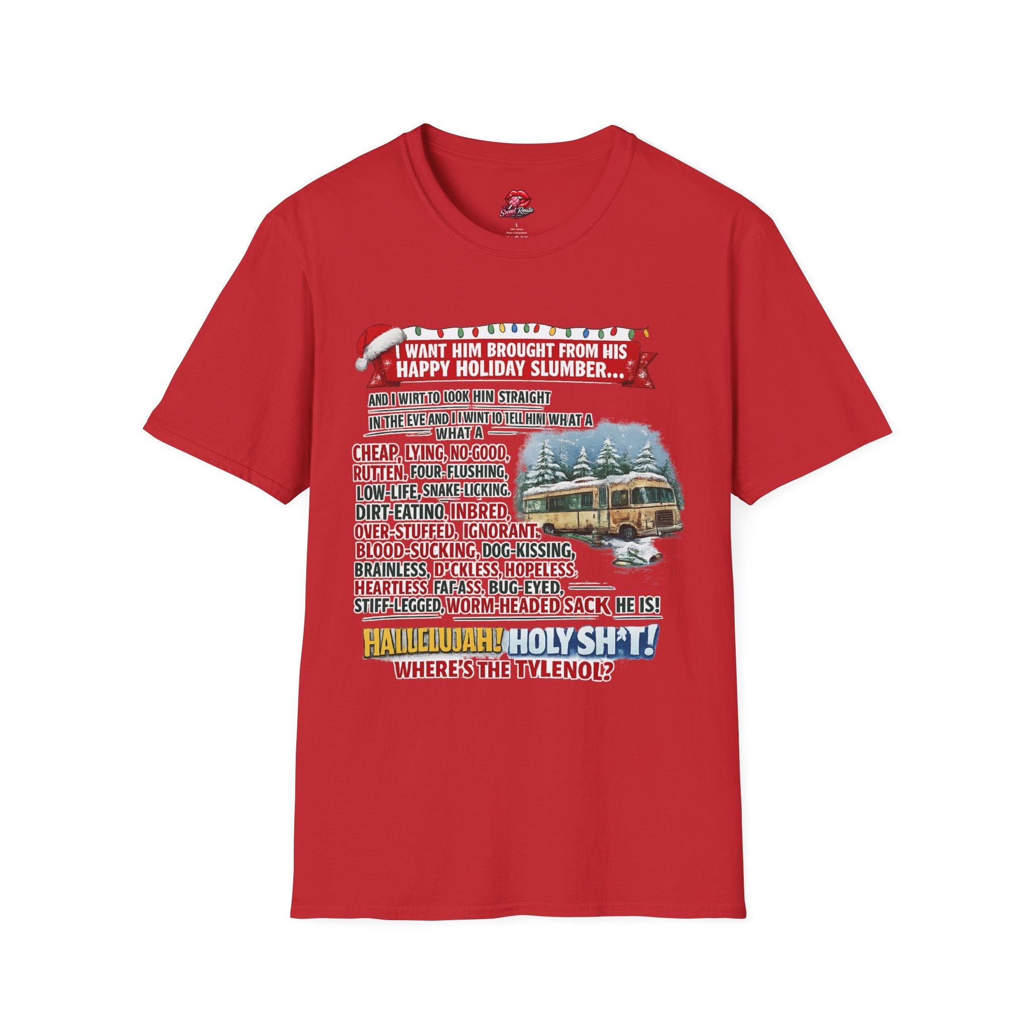 Christmas Vacation 'Happy Holiday Slumber' Graphic T-Shirt