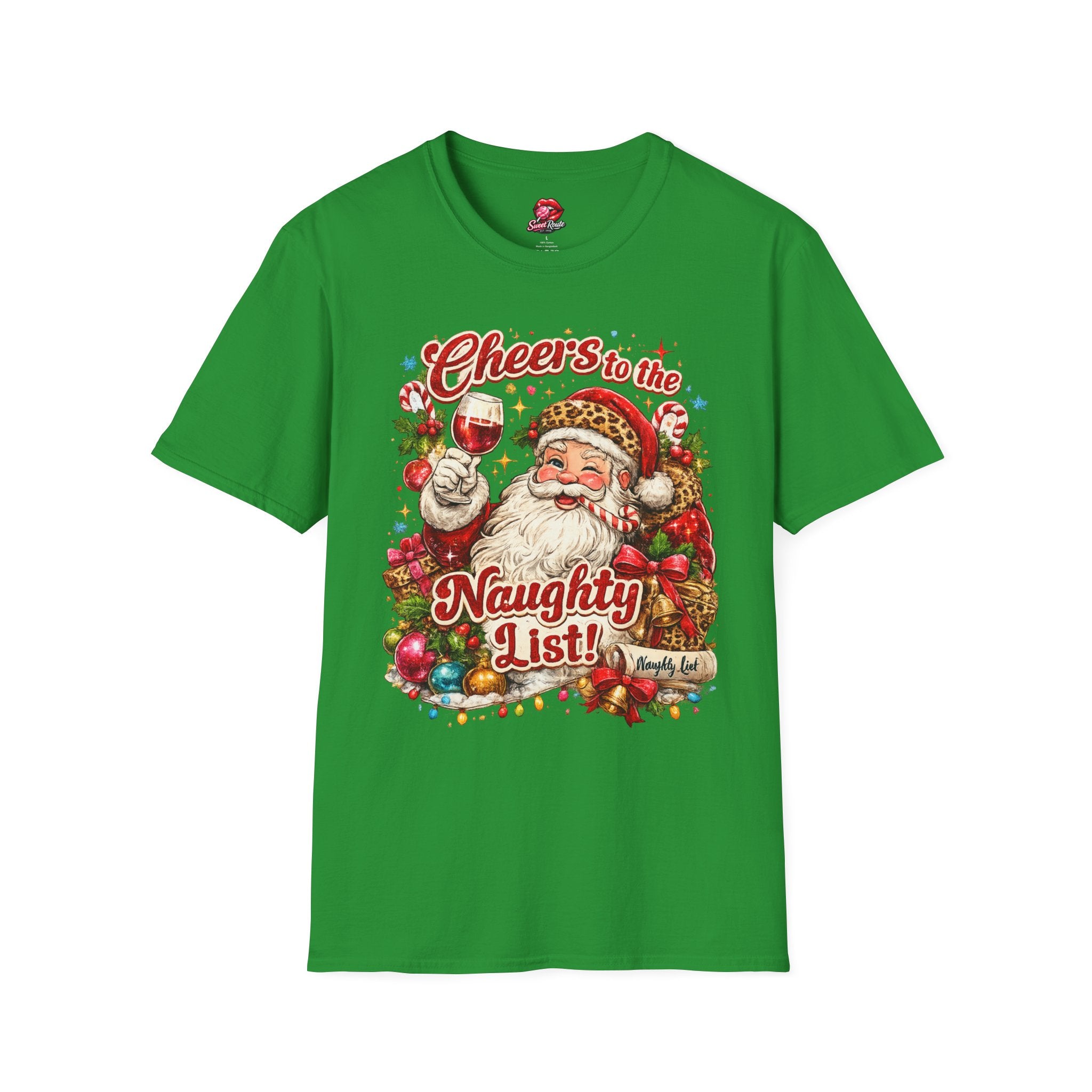 Cheers to the Naughty List T-Shirt