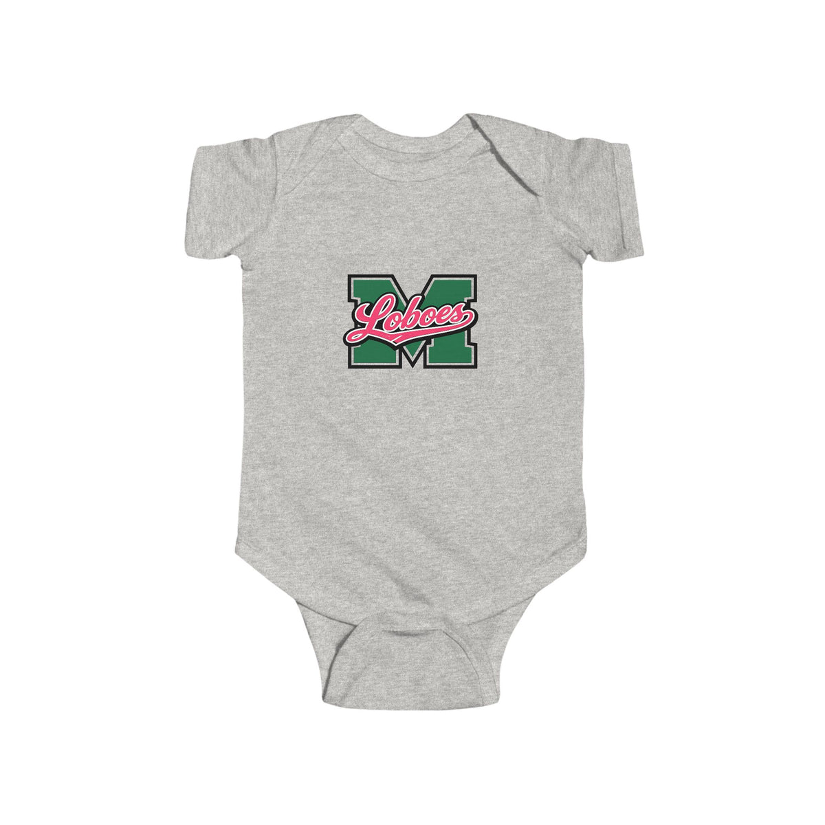 Pink Loboes Baby Onesie