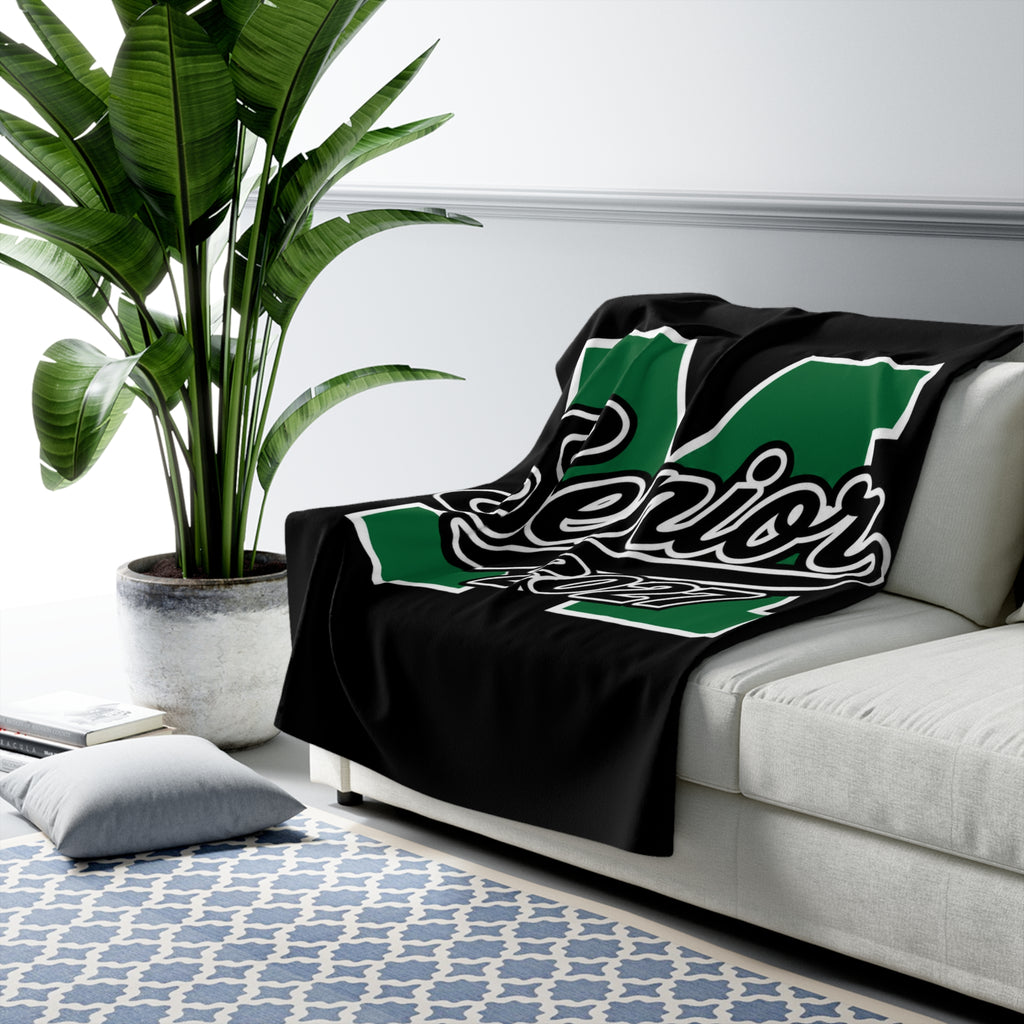 Senior 2027 Sherpa Stadium Blanket