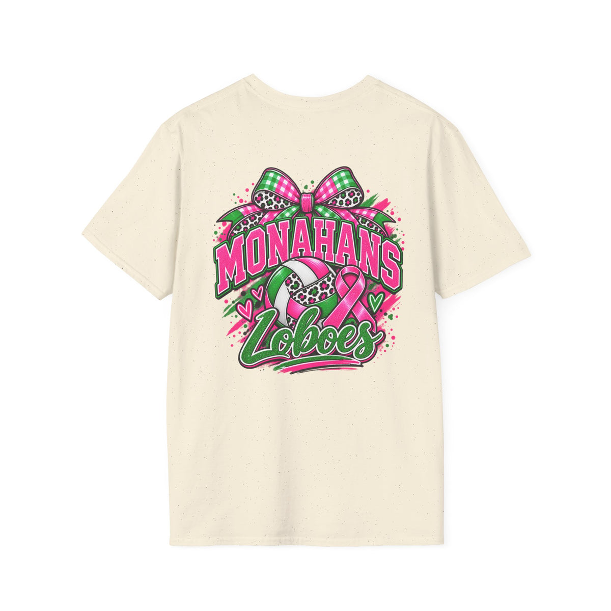 Monahans Loboes Pink Out Volleyball T-Shirt