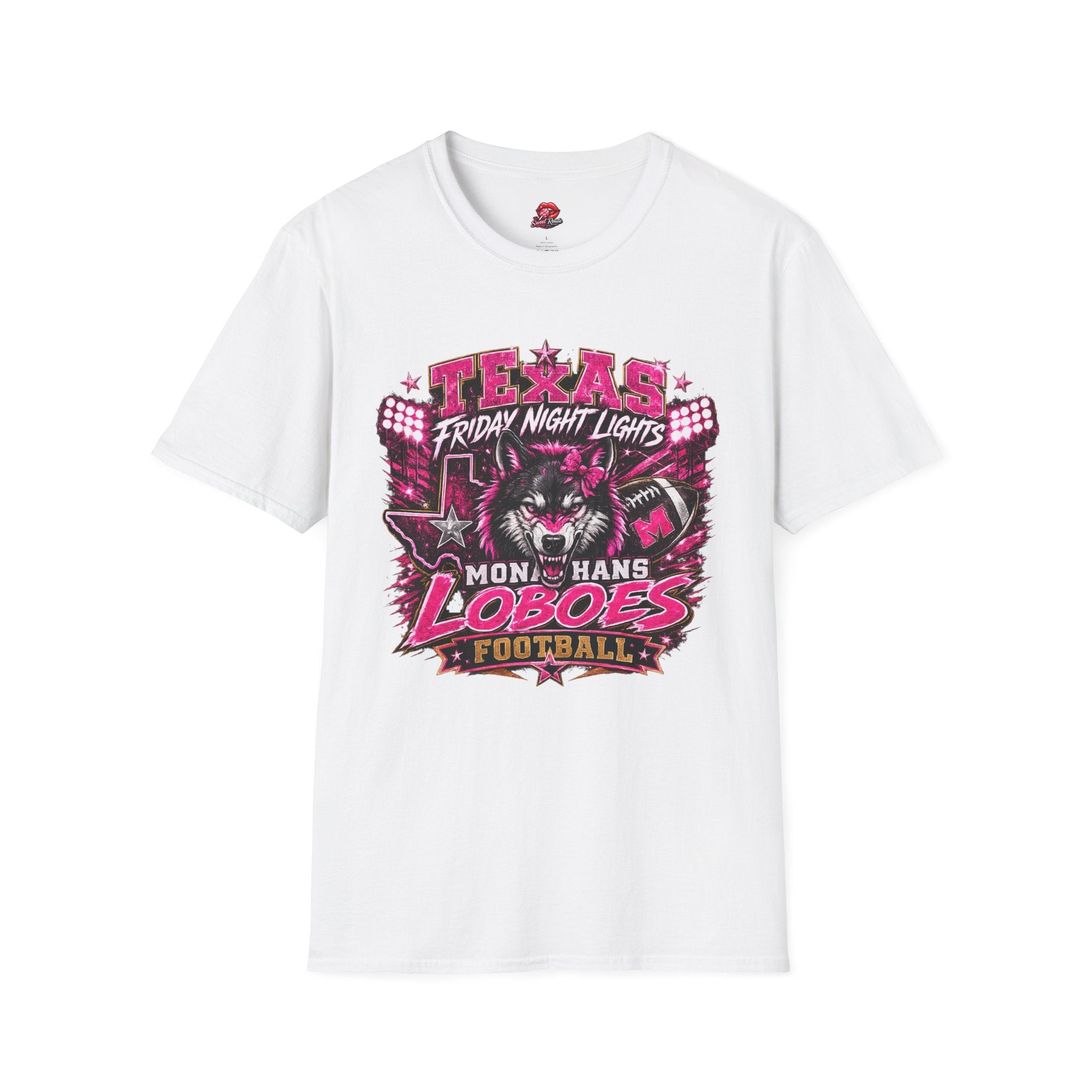 Texas Friday Night Lights "Loboes" Football Graphic Tee