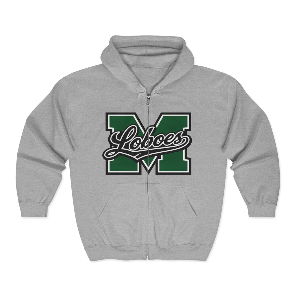 School Spirit Full-Zip Lobo Hoodie