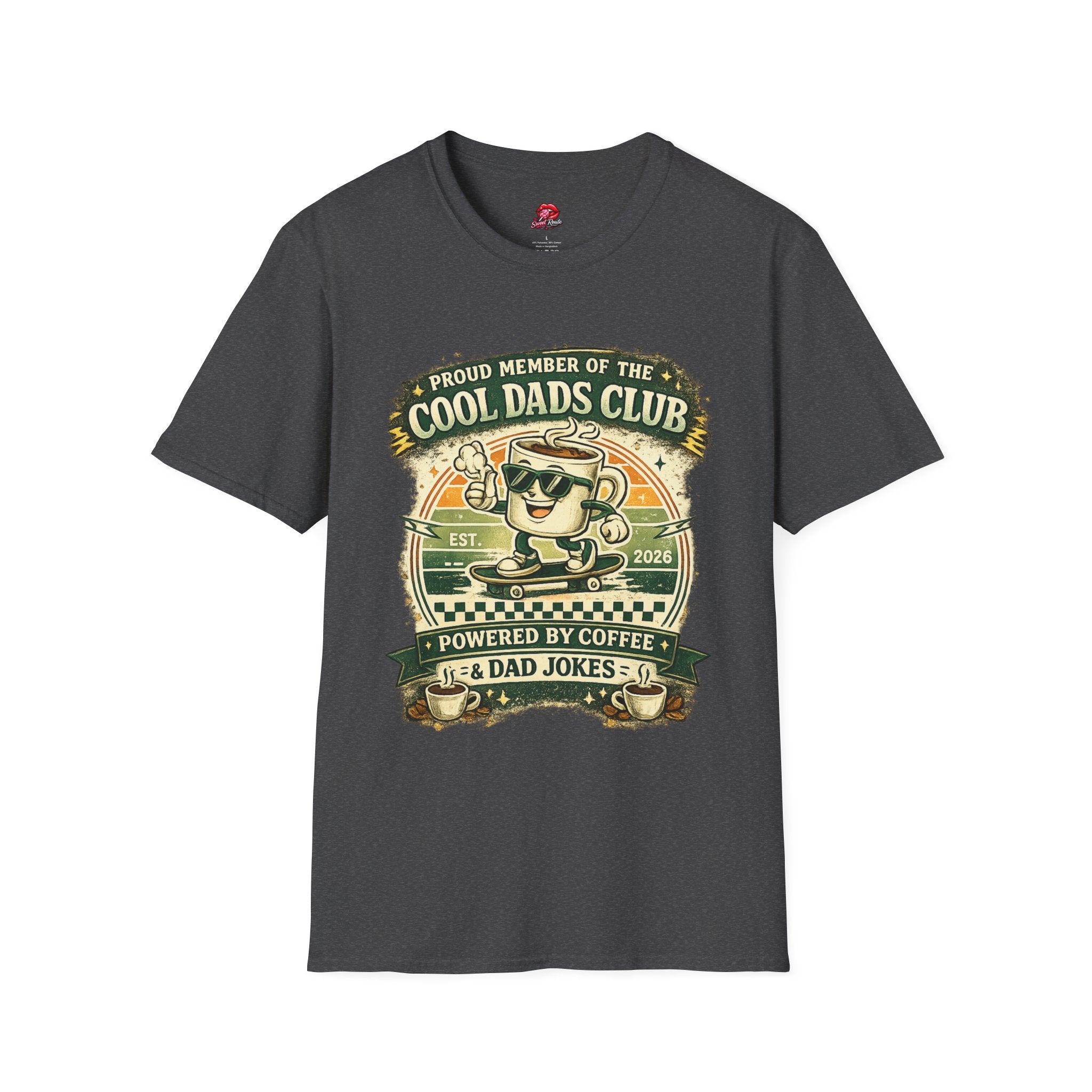 Cool Dads Club Coffee T-Shirt