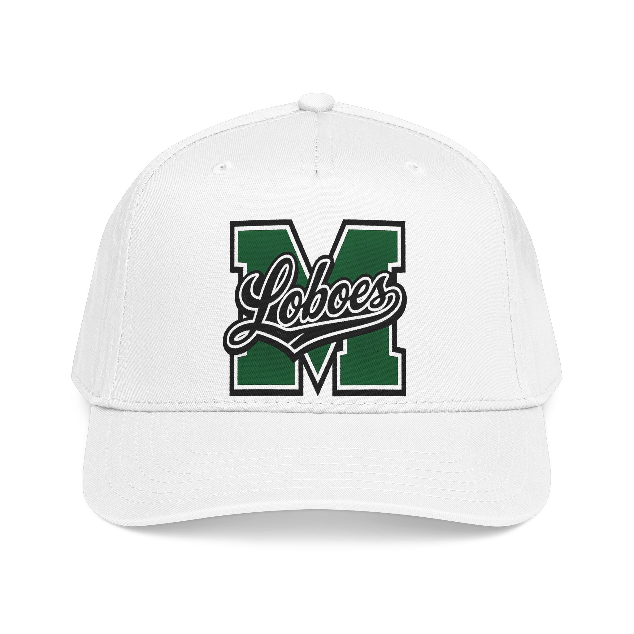 Green Varsity M Loboes Hat