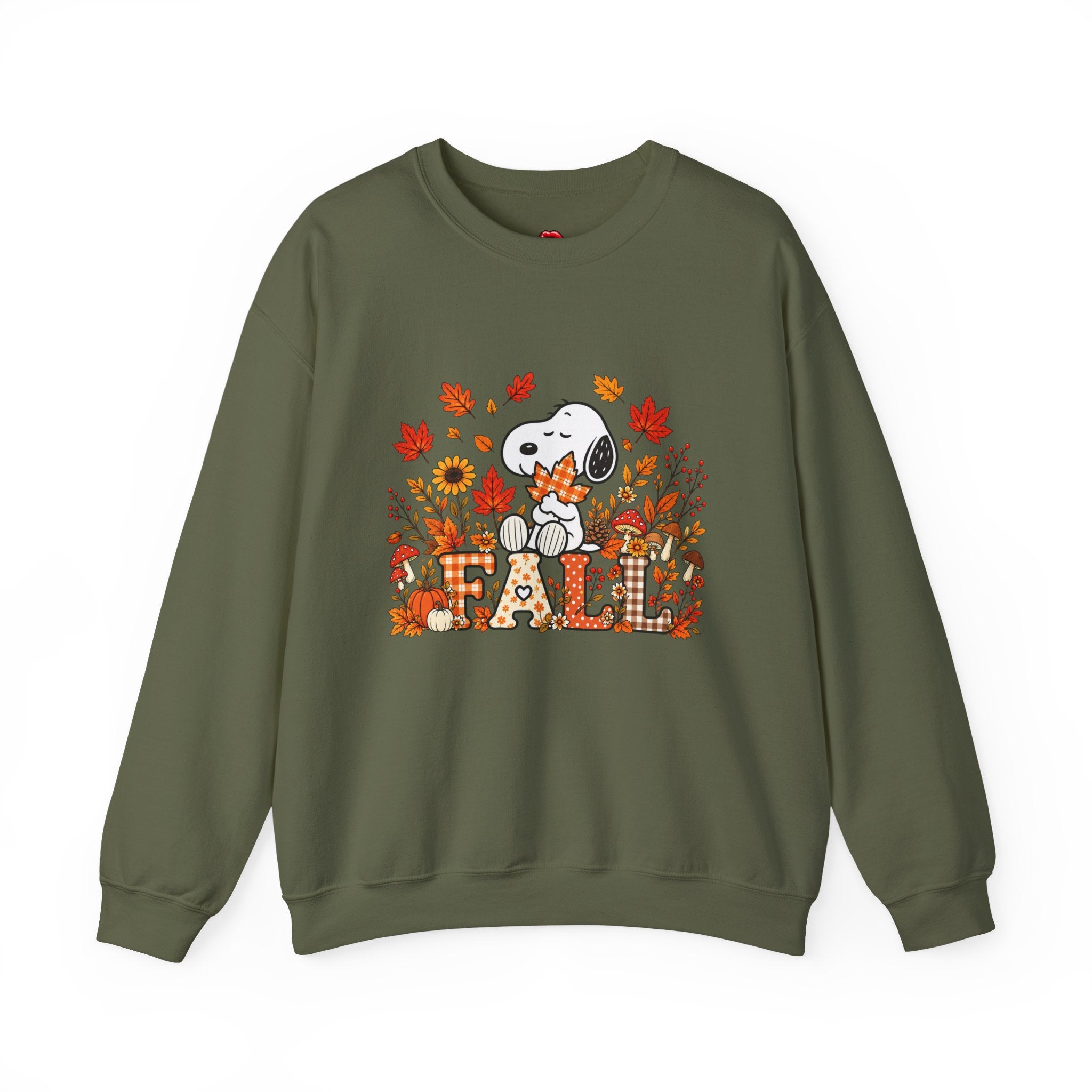 Fall Snoopy Crewneck Sweatshirt