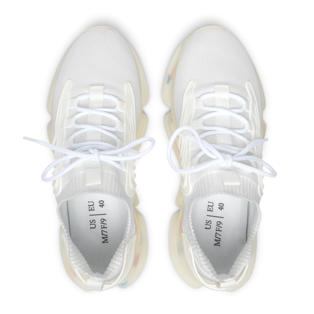 Women's Sweet Route White Mesh Sneakers