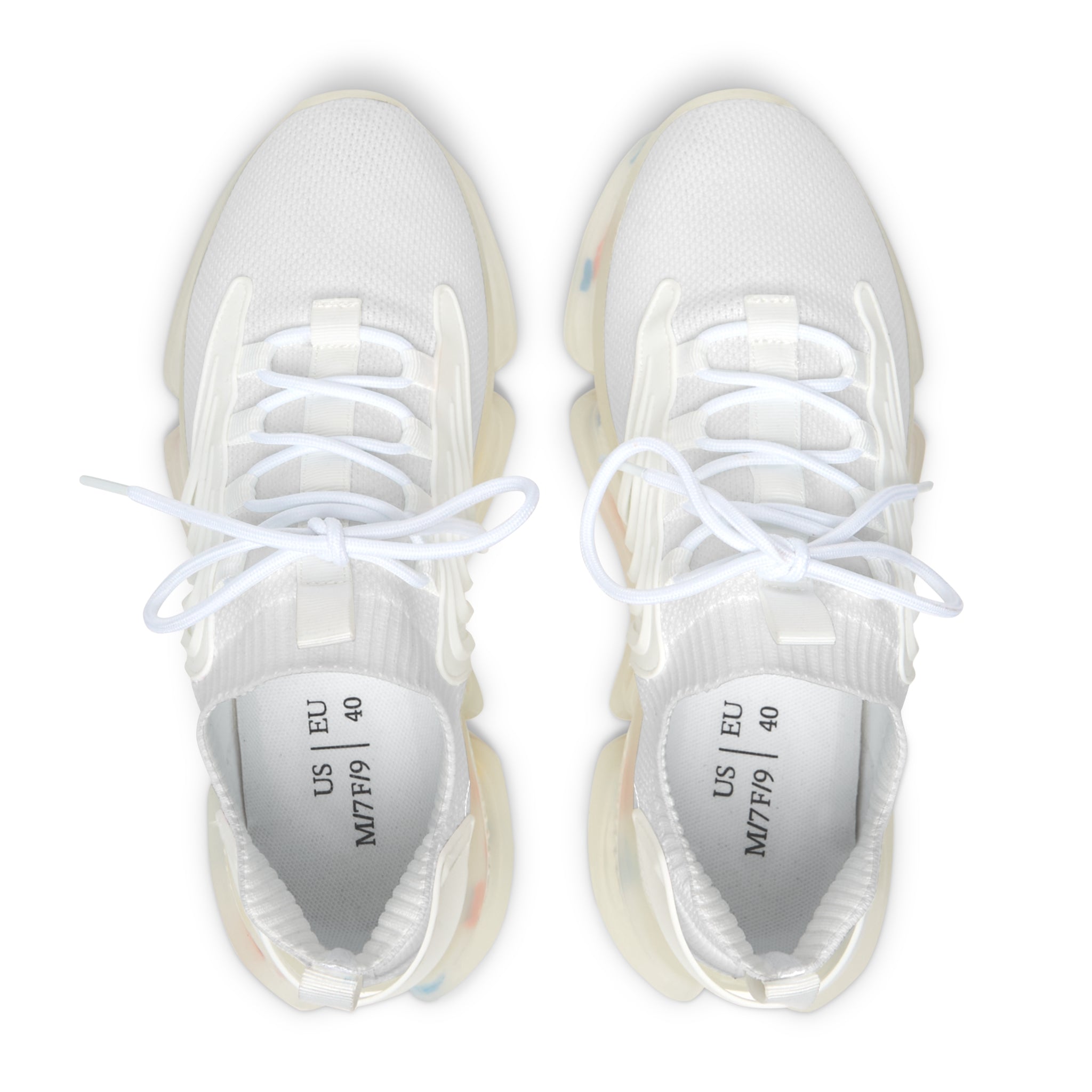 Women's Sweet Route White Mesh Sneakers