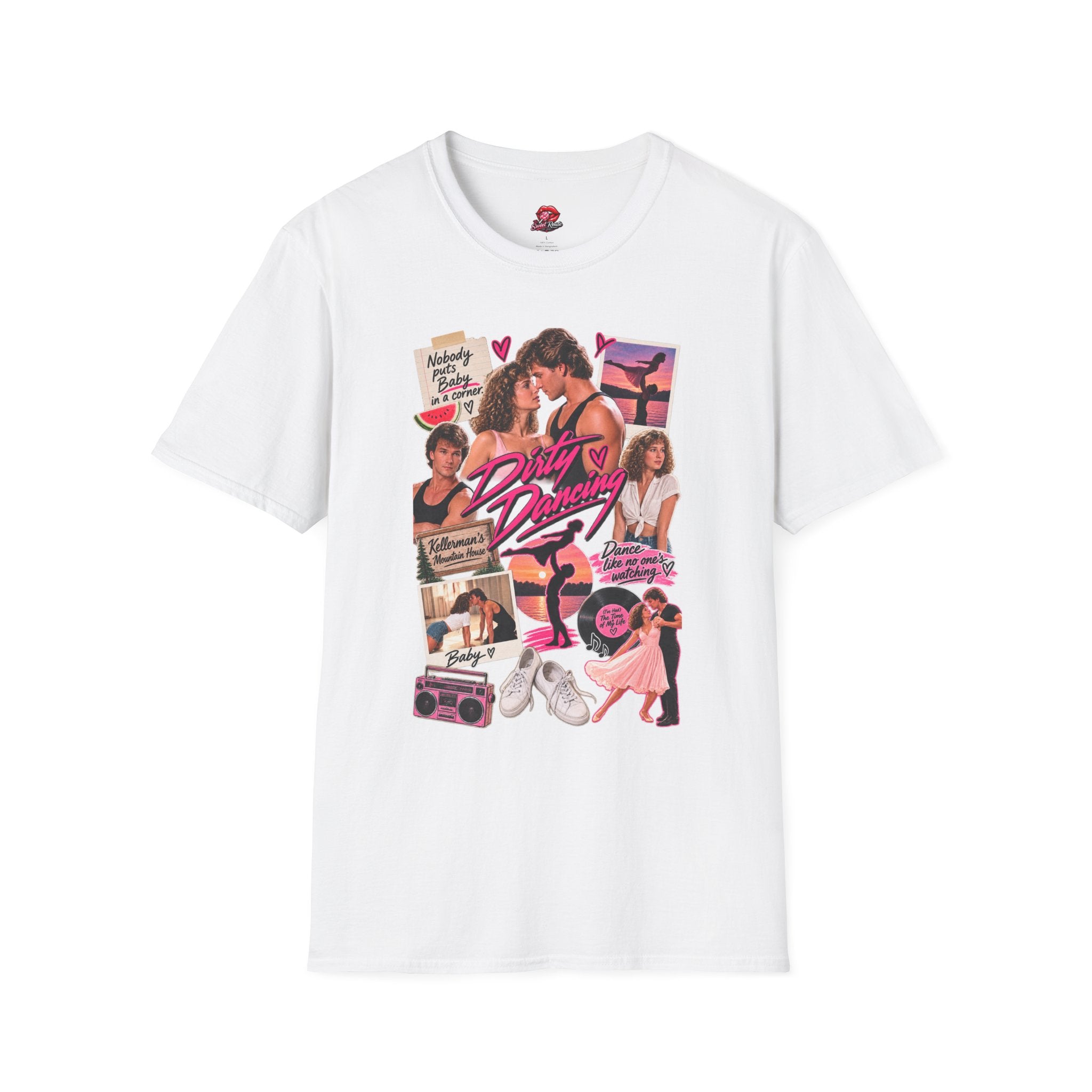 Retro 80s Movie Collage Tee