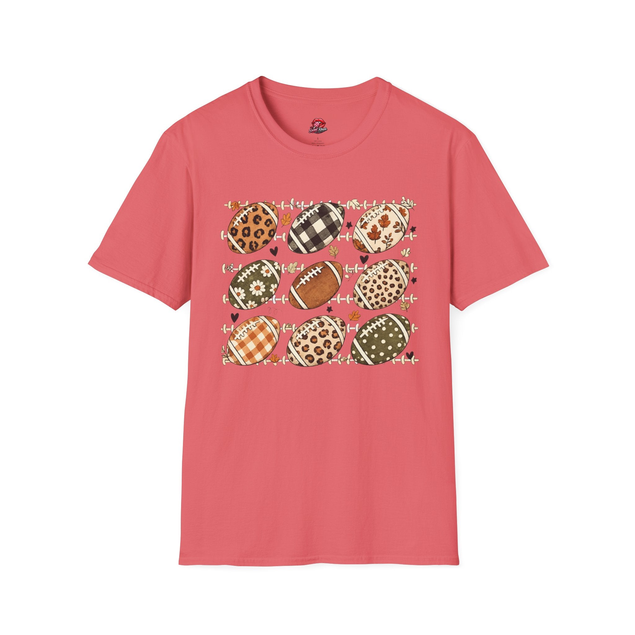 Football Patchwork T‑Shirt