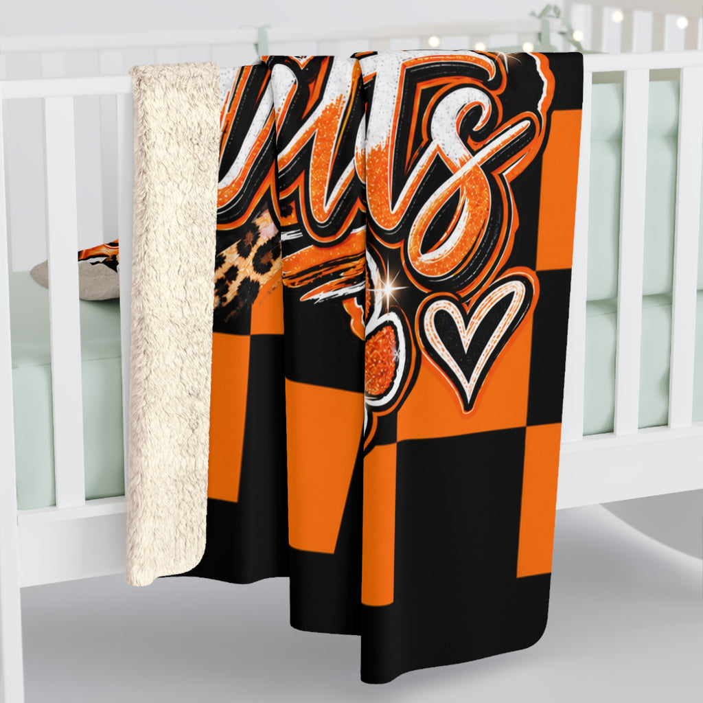 Wink Wildcats Sherpa Blanket