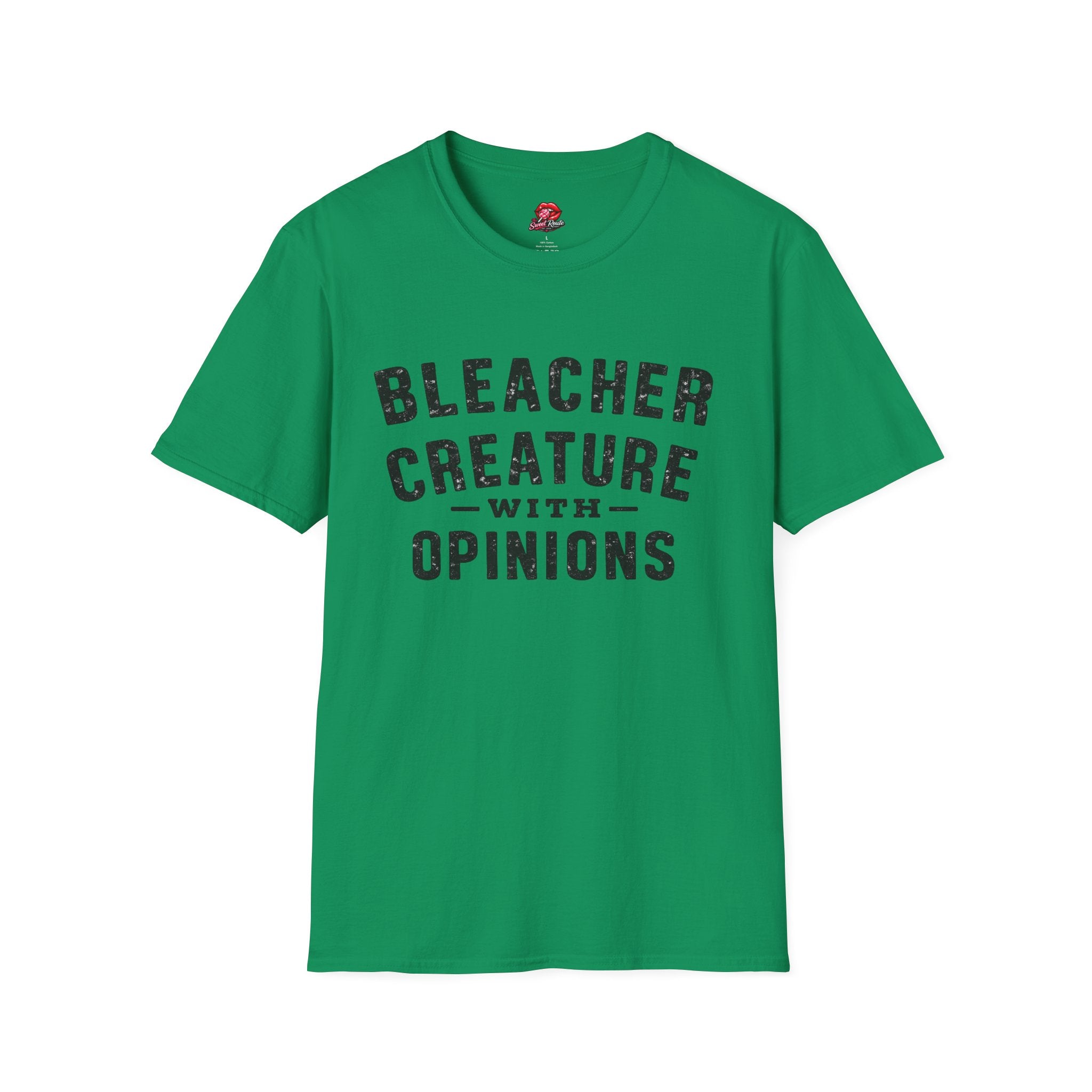 Bleacher Creature With Opinions T-Shirt Funny