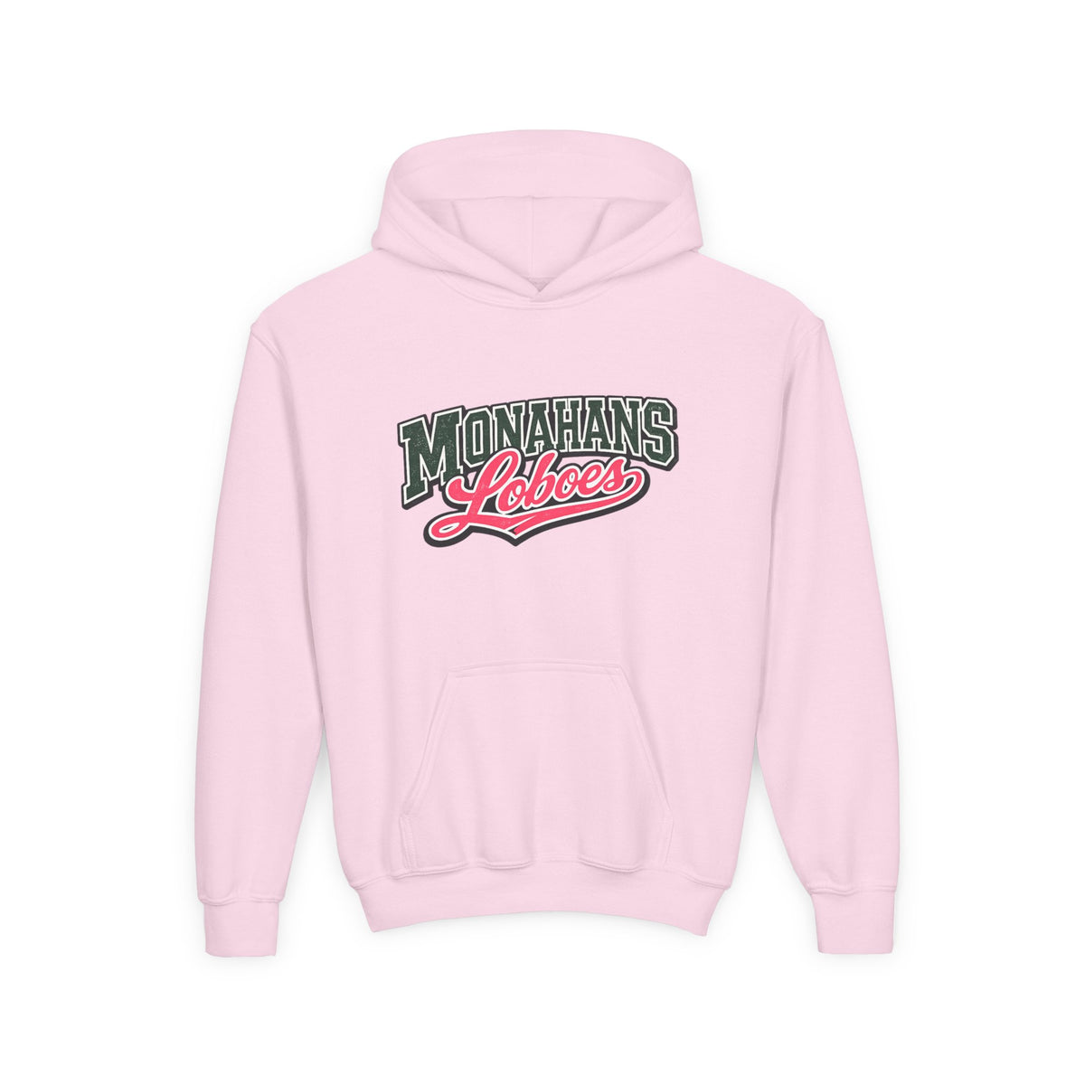 Monahans Loboes Youth Hoodie – Vintage School Spirit Pullover