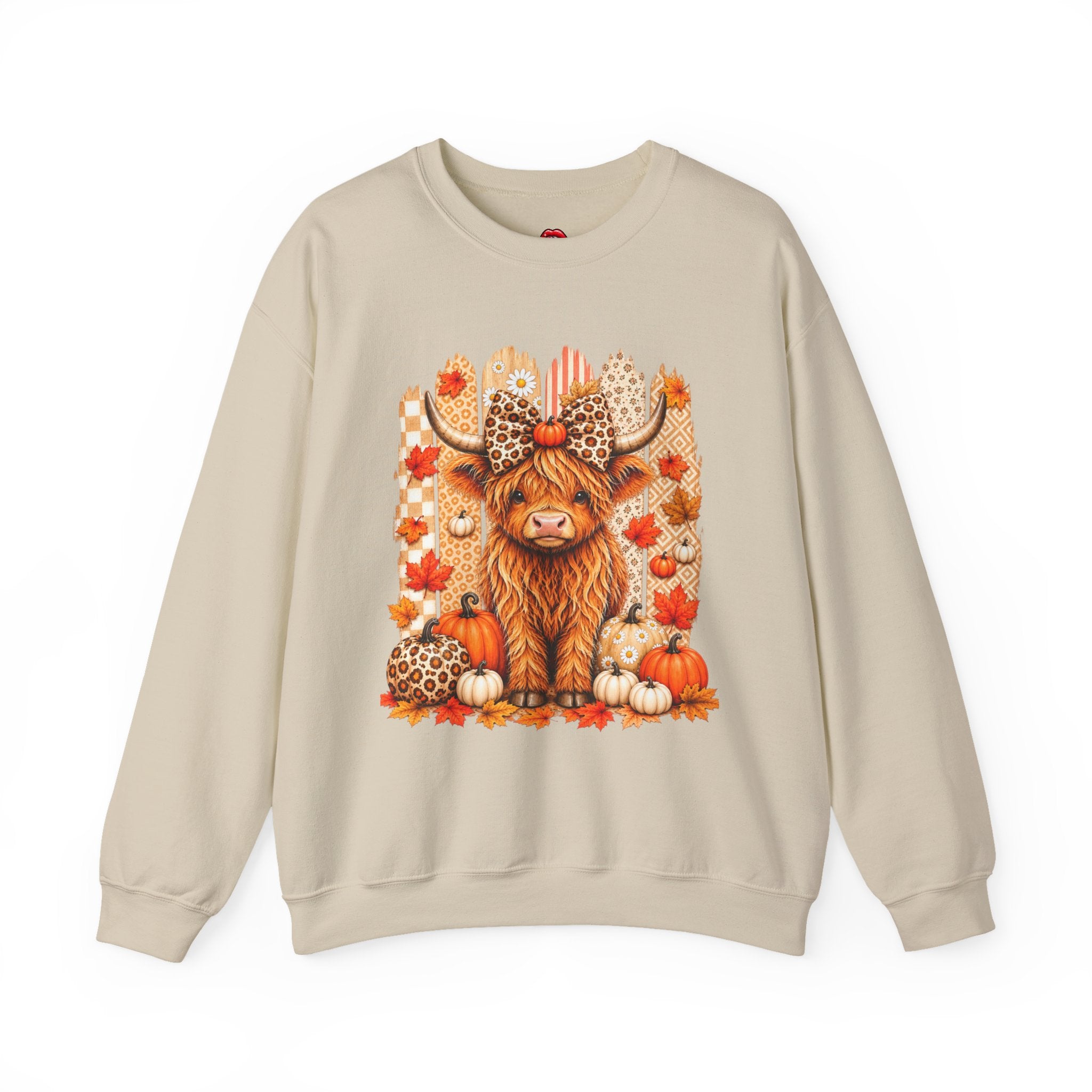 Autumn Highland Cow Sweatshirt